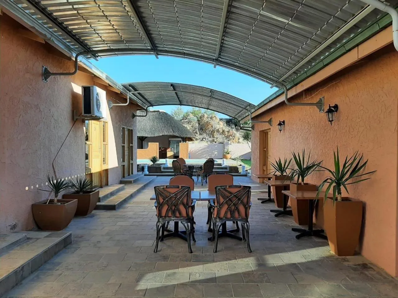 Property building in Goibib Mountain Lodge