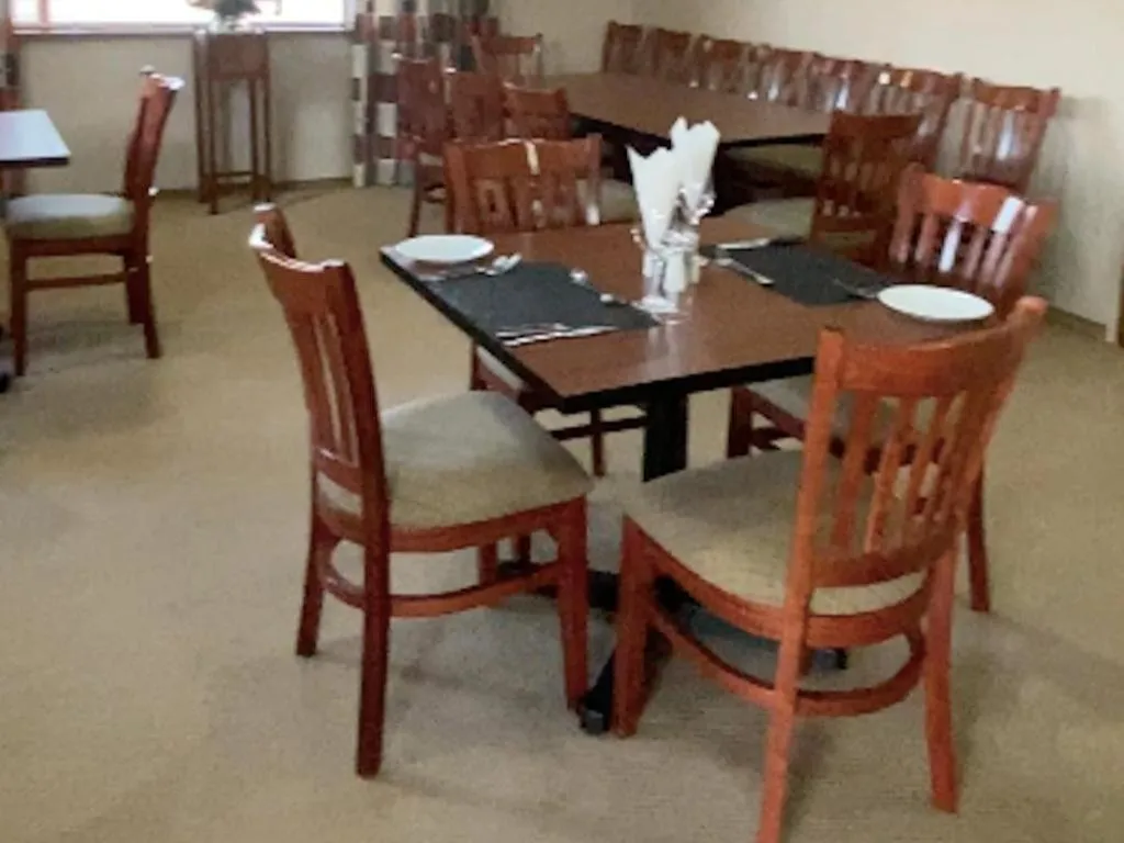 Dining area in Goibib Mountain Lodge