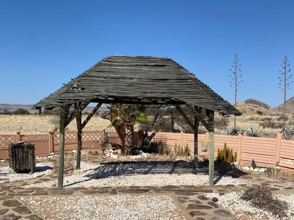 Garden in Goibib Mountain Lodge