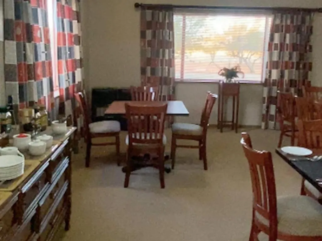 Dining area in Goibib Mountain Lodge