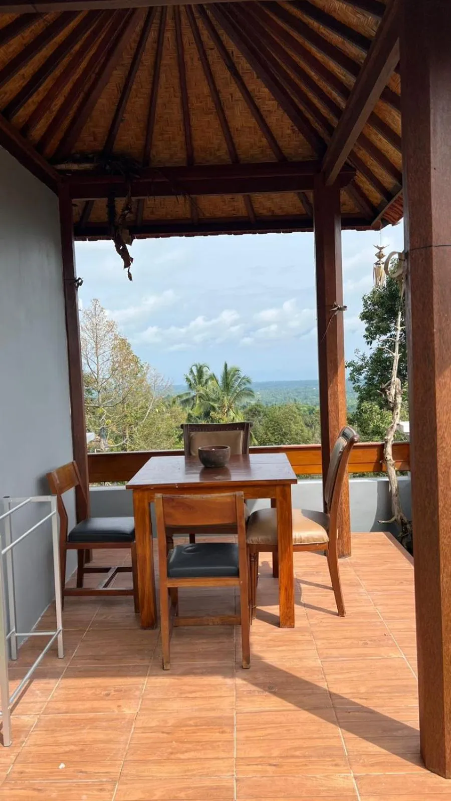 Patio in Mandhasativa Homestay