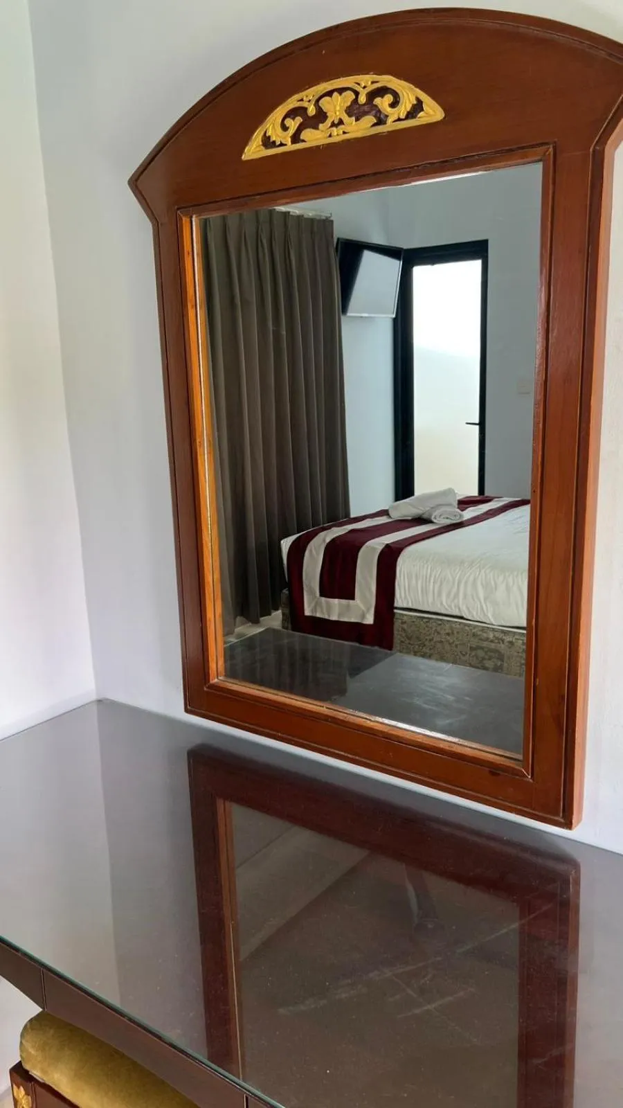 Bed in Mandhasativa Homestay