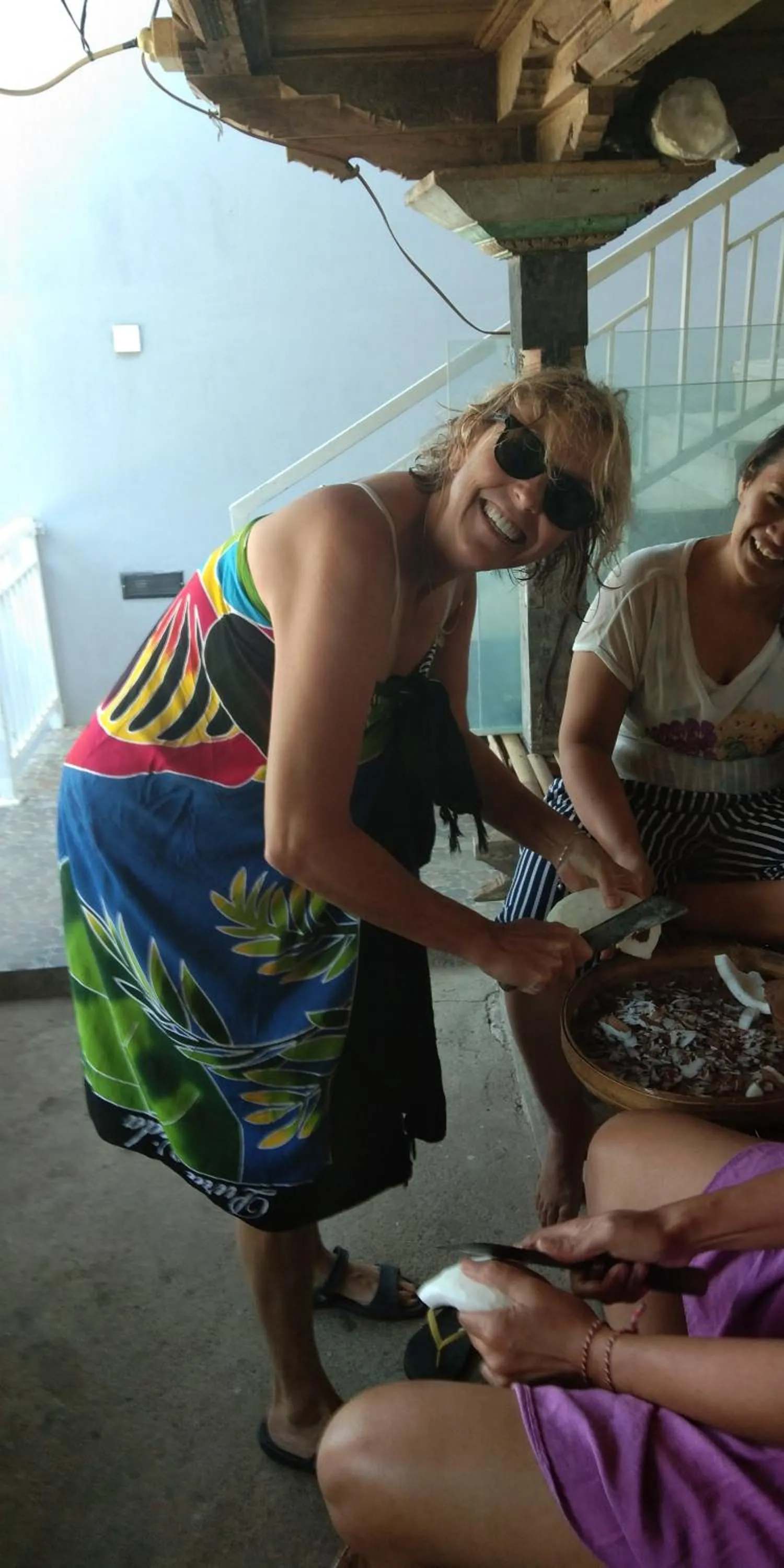 group of guests in Mandhasativa Homestay