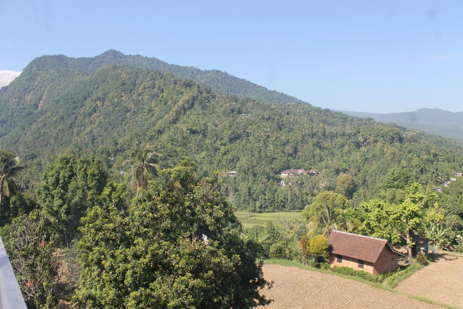 Mountain view in Mandhasativa Homestay