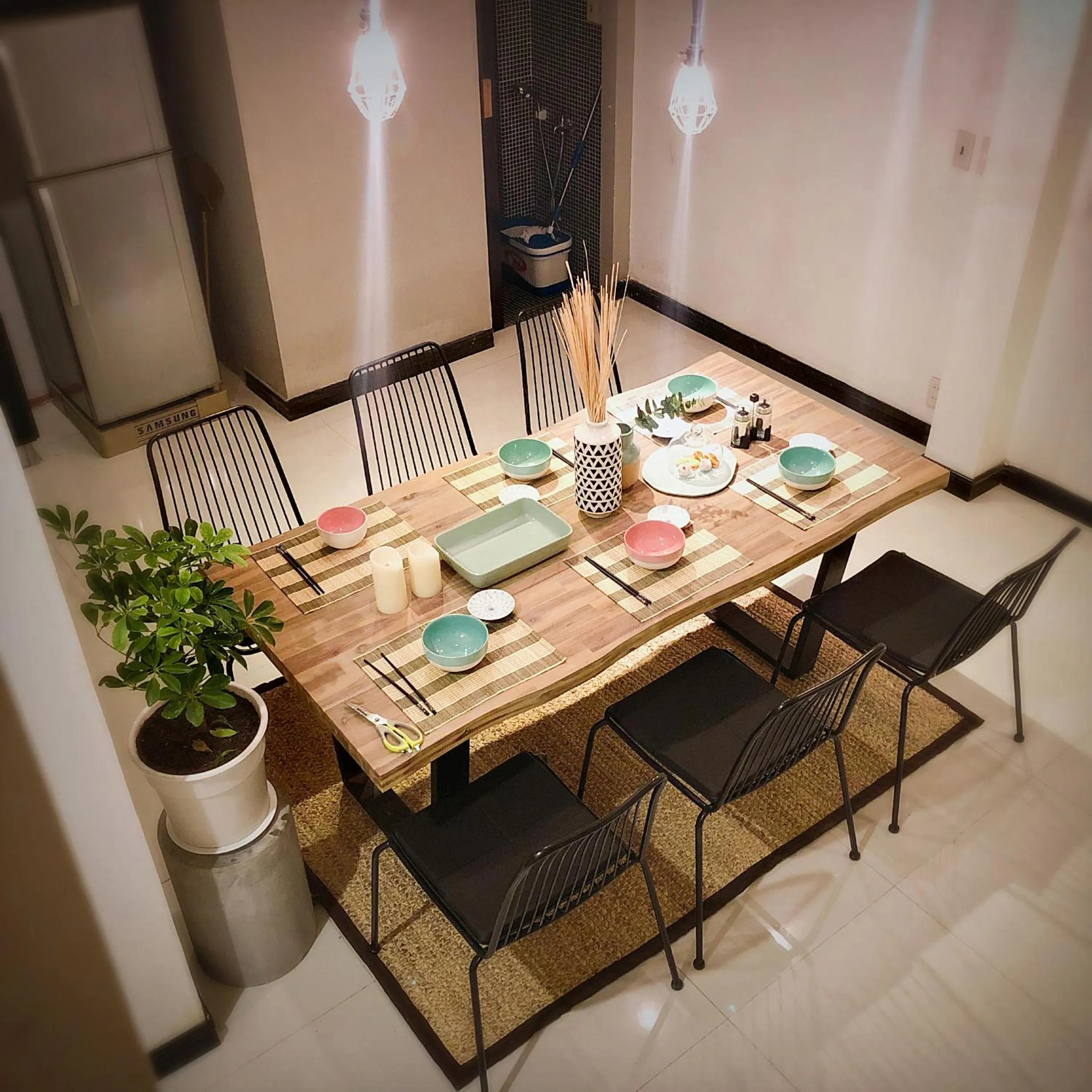 Dining area in AYA Homestay