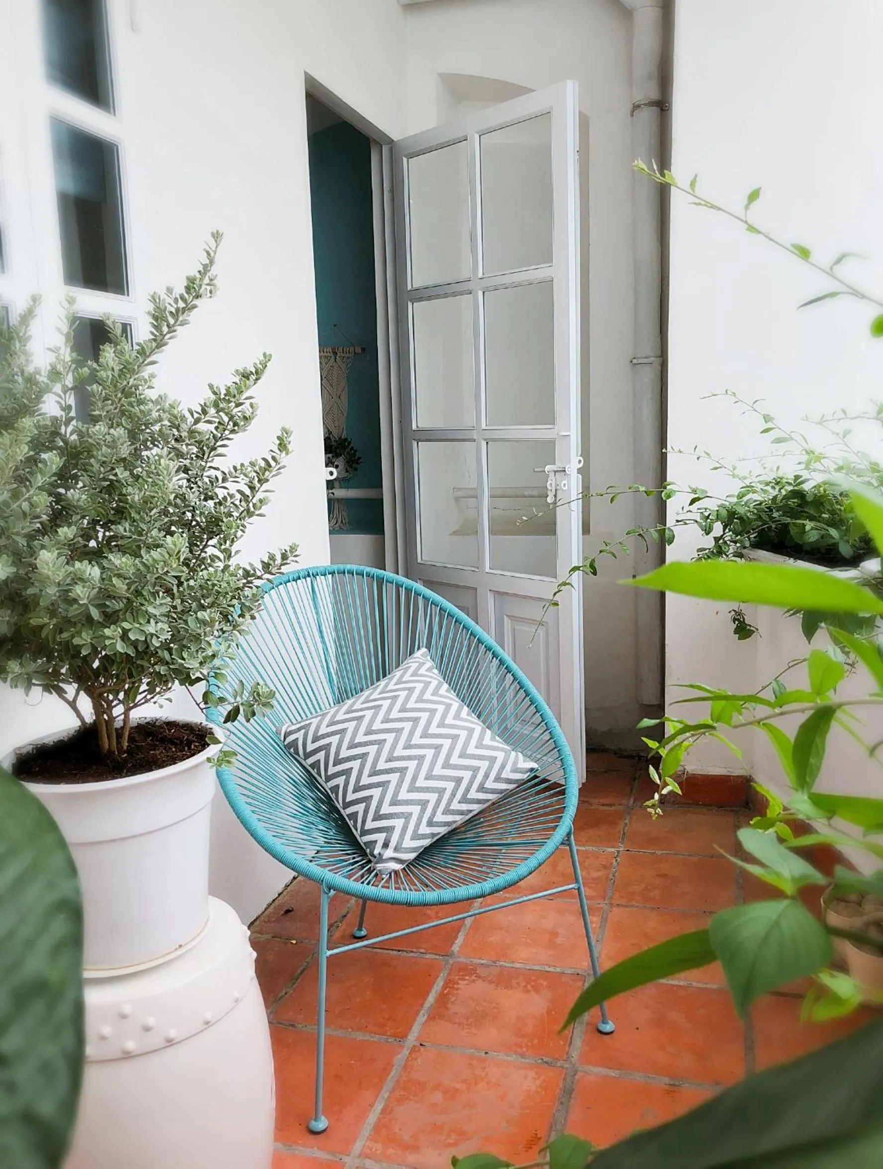 Balcony/Terrace in AYA Homestay