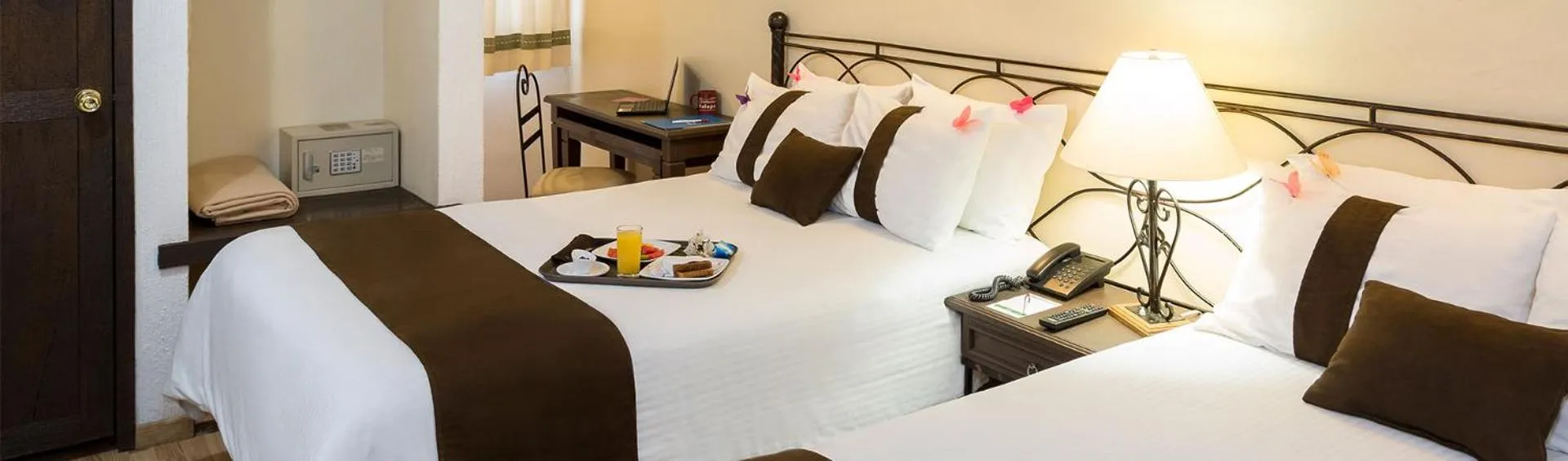 Bedroom, Bed in Mision Xalapa Plaza de las Convenciones