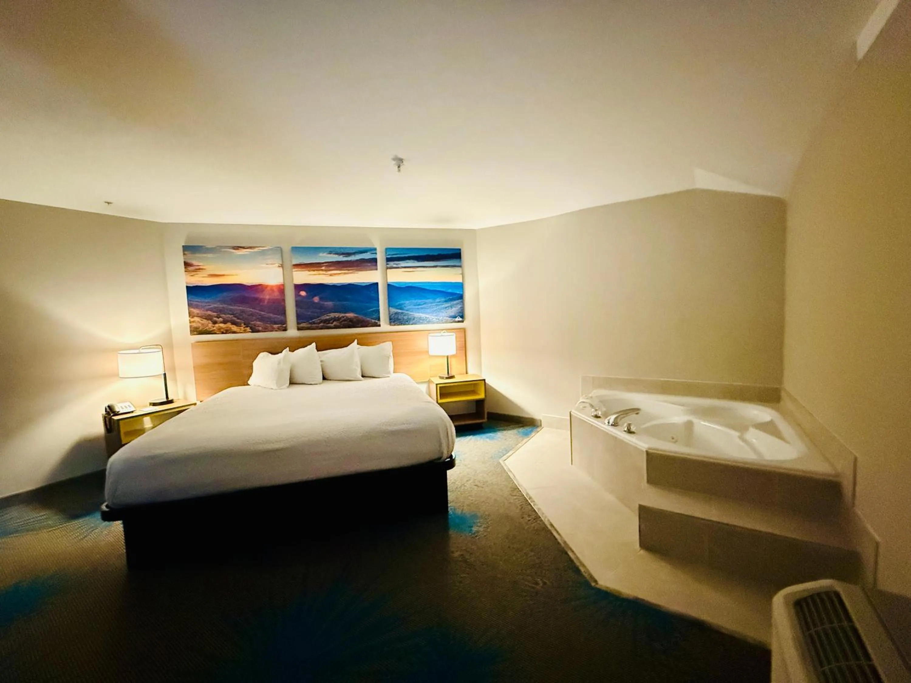 Bed in Days Inn & Suites by Wyndham Brinkley