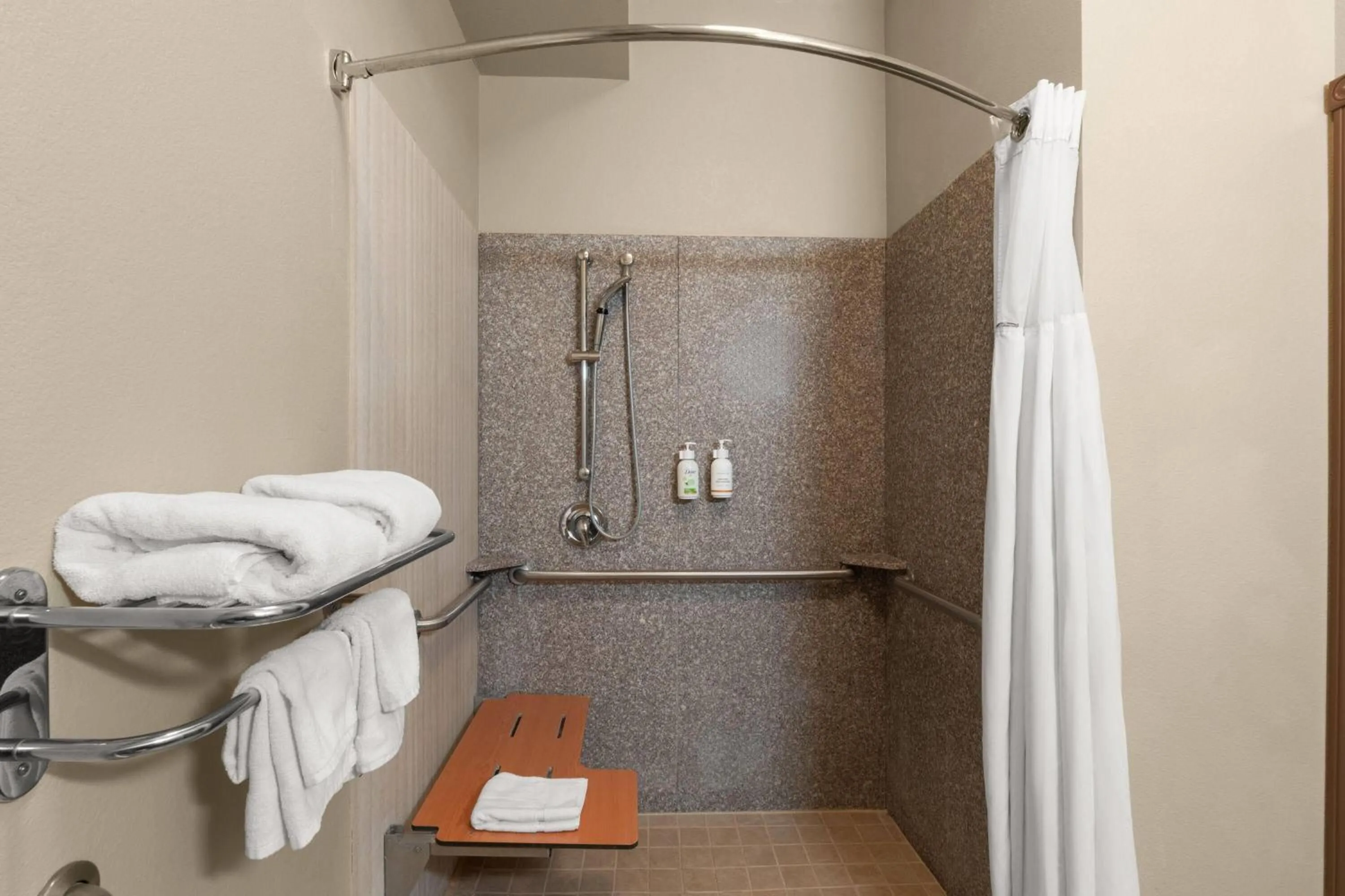 Shower in Baymont Inn & Suites by Wyndham Sturgis