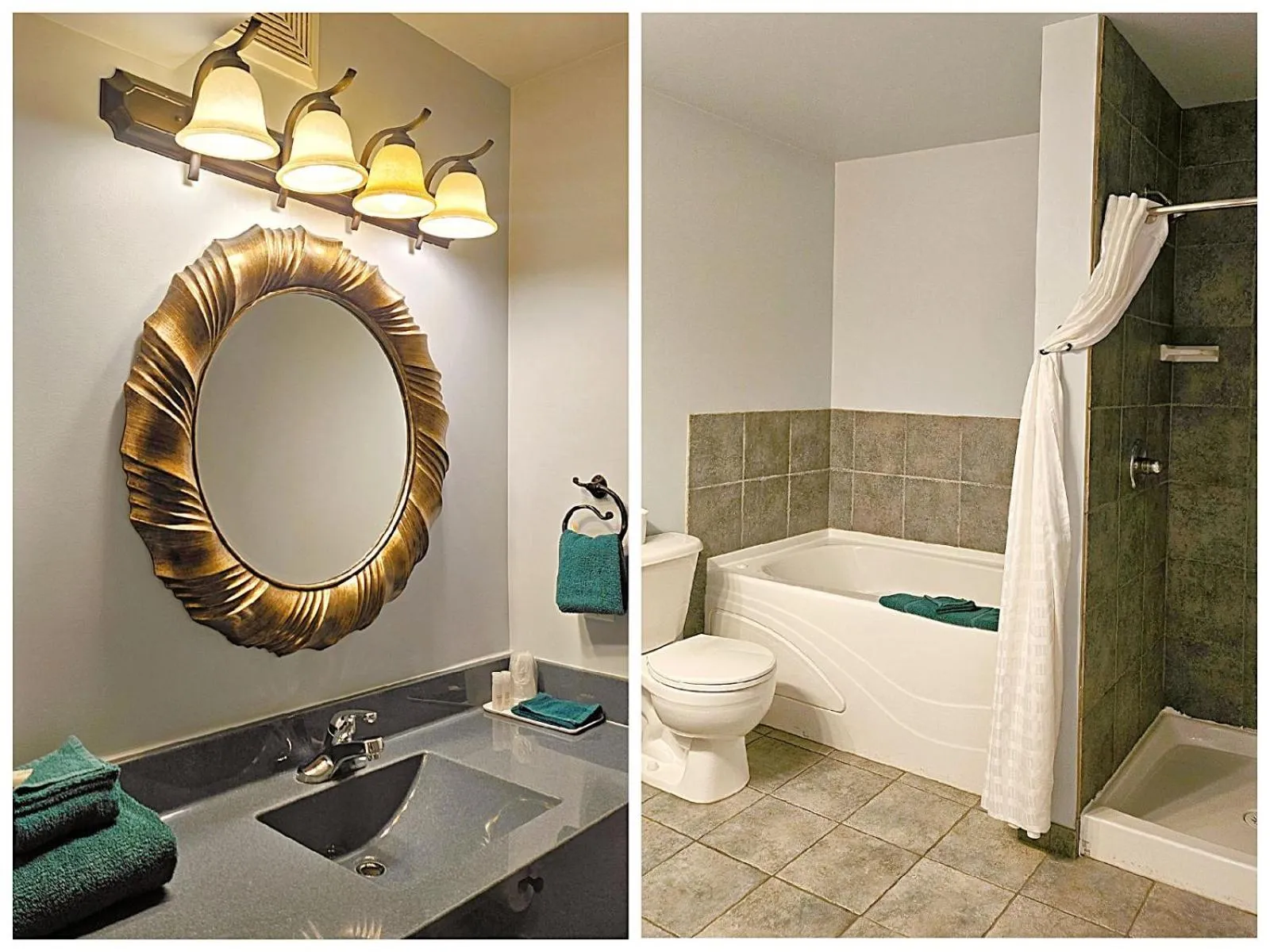 Bathroom in Misty Mountain Inn & Suites