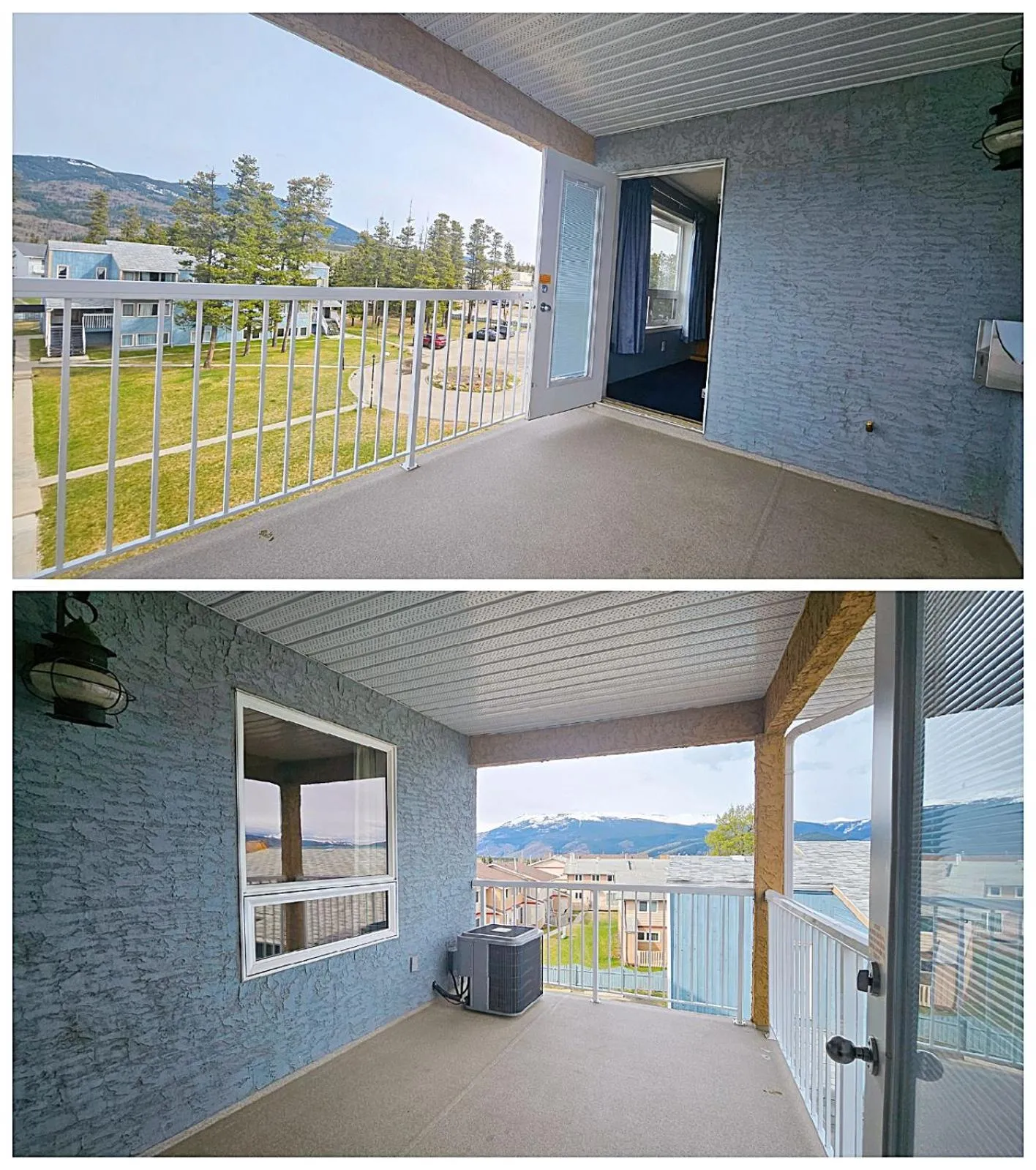 Patio in Misty Mountain Inn & Suites