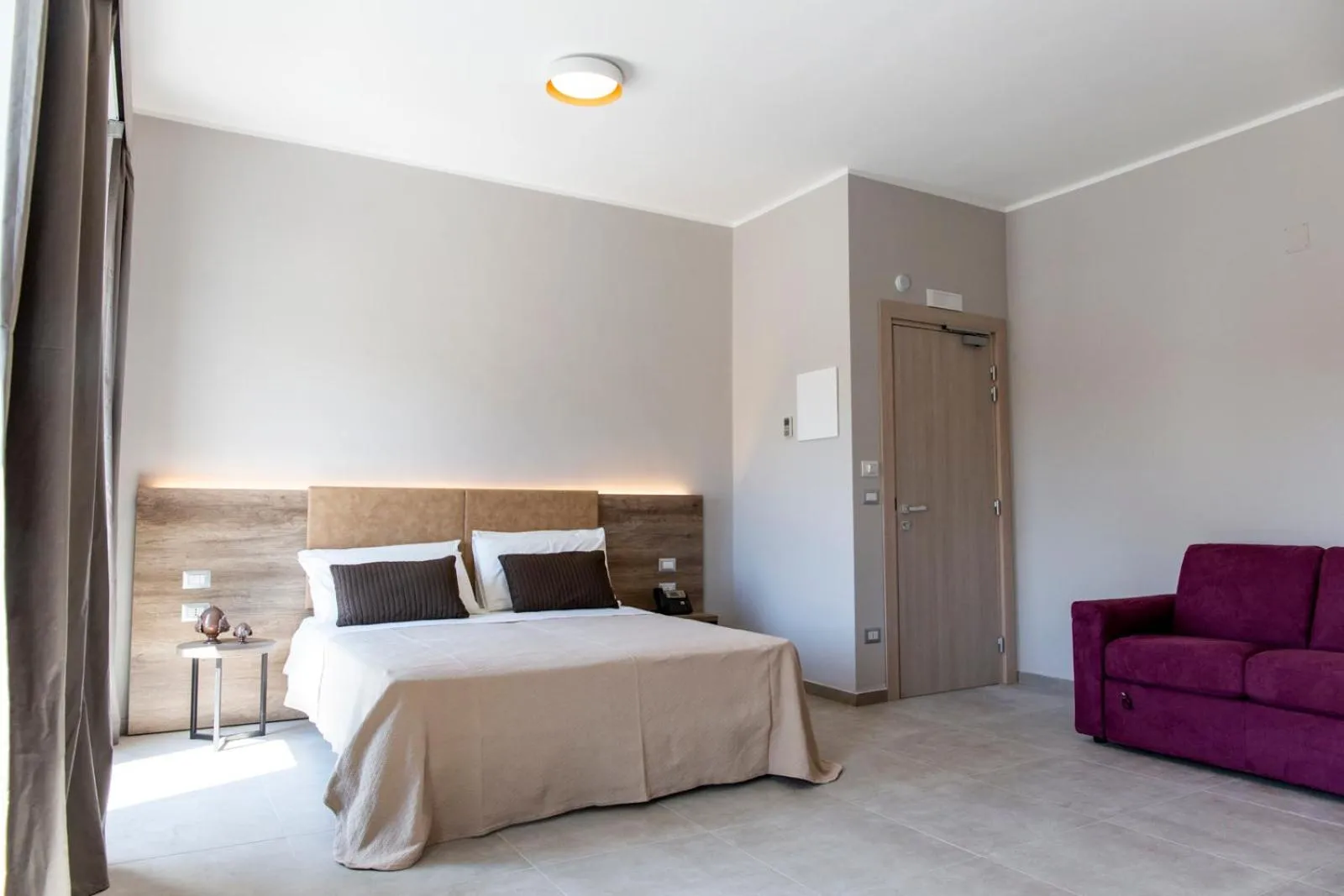 Bed in Hotel San Vincenzo Resort