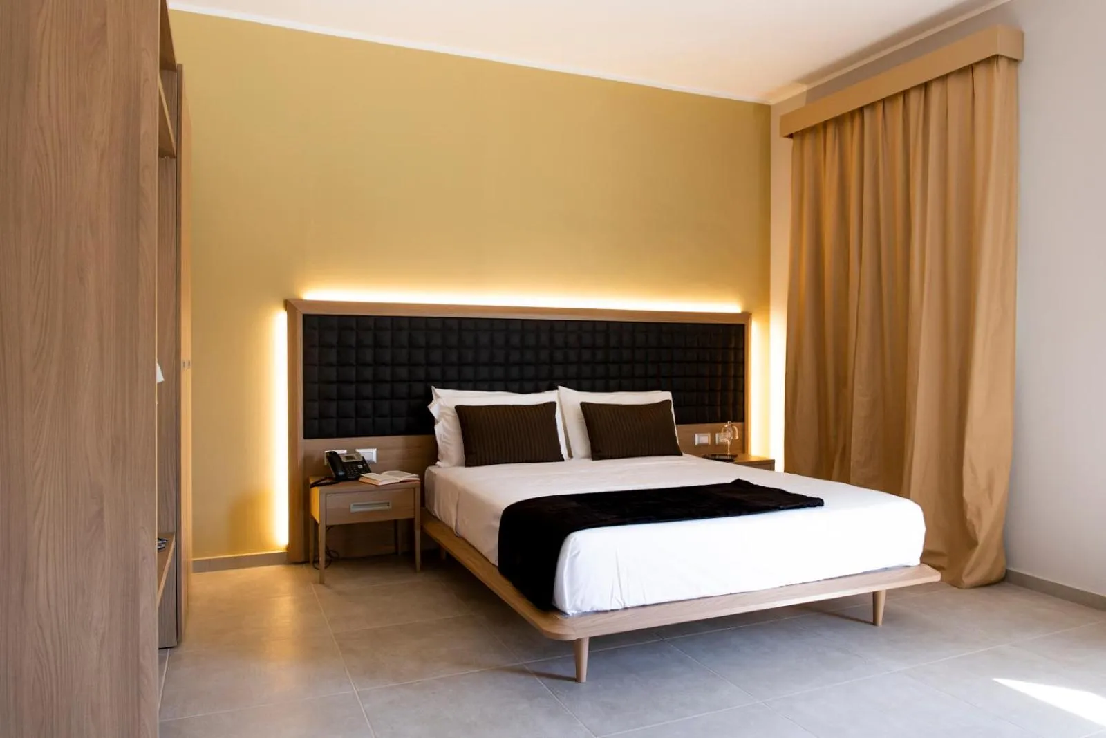 Bed in Hotel San Vincenzo Resort