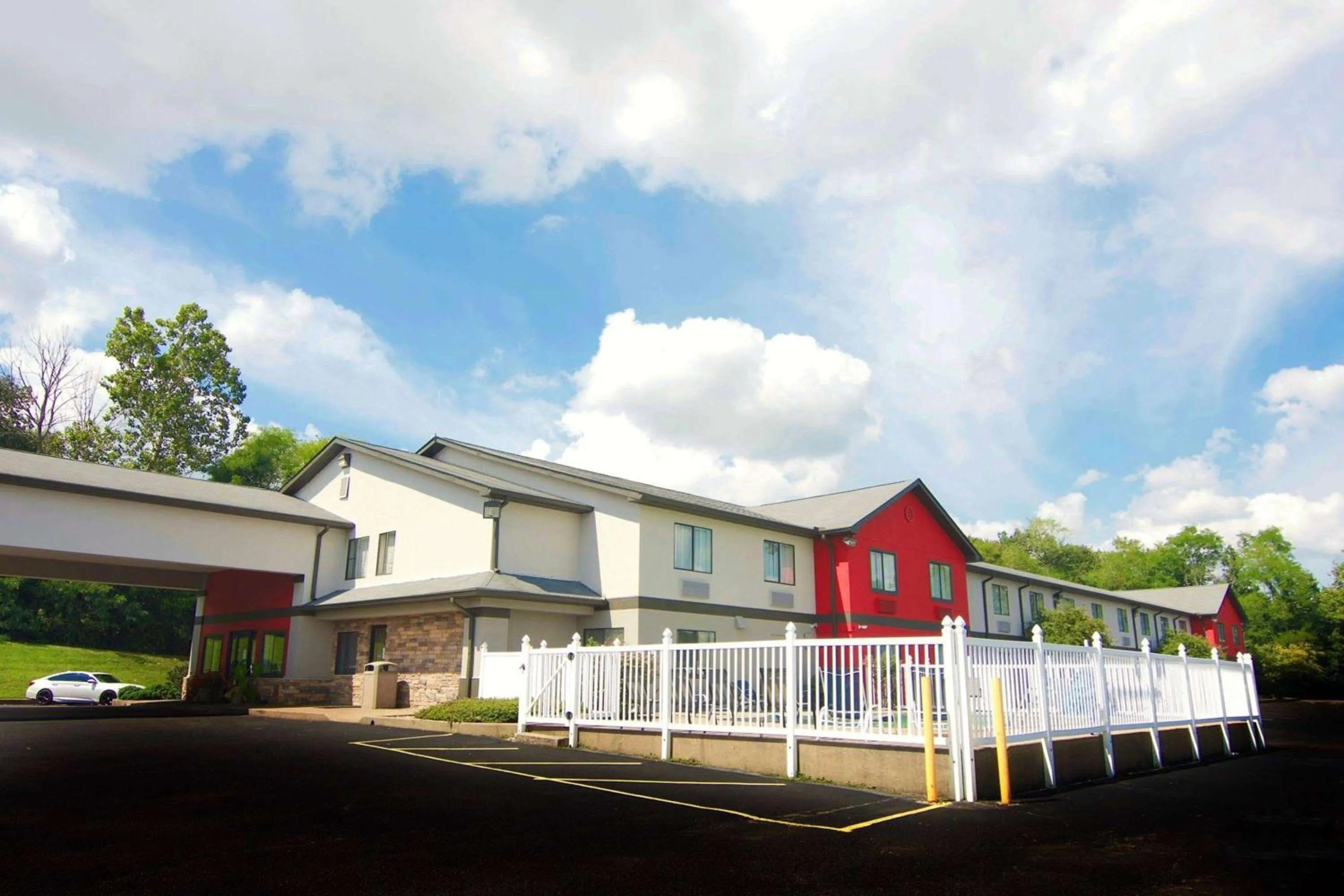 Pool view in Ramada by Wyndham Tell City