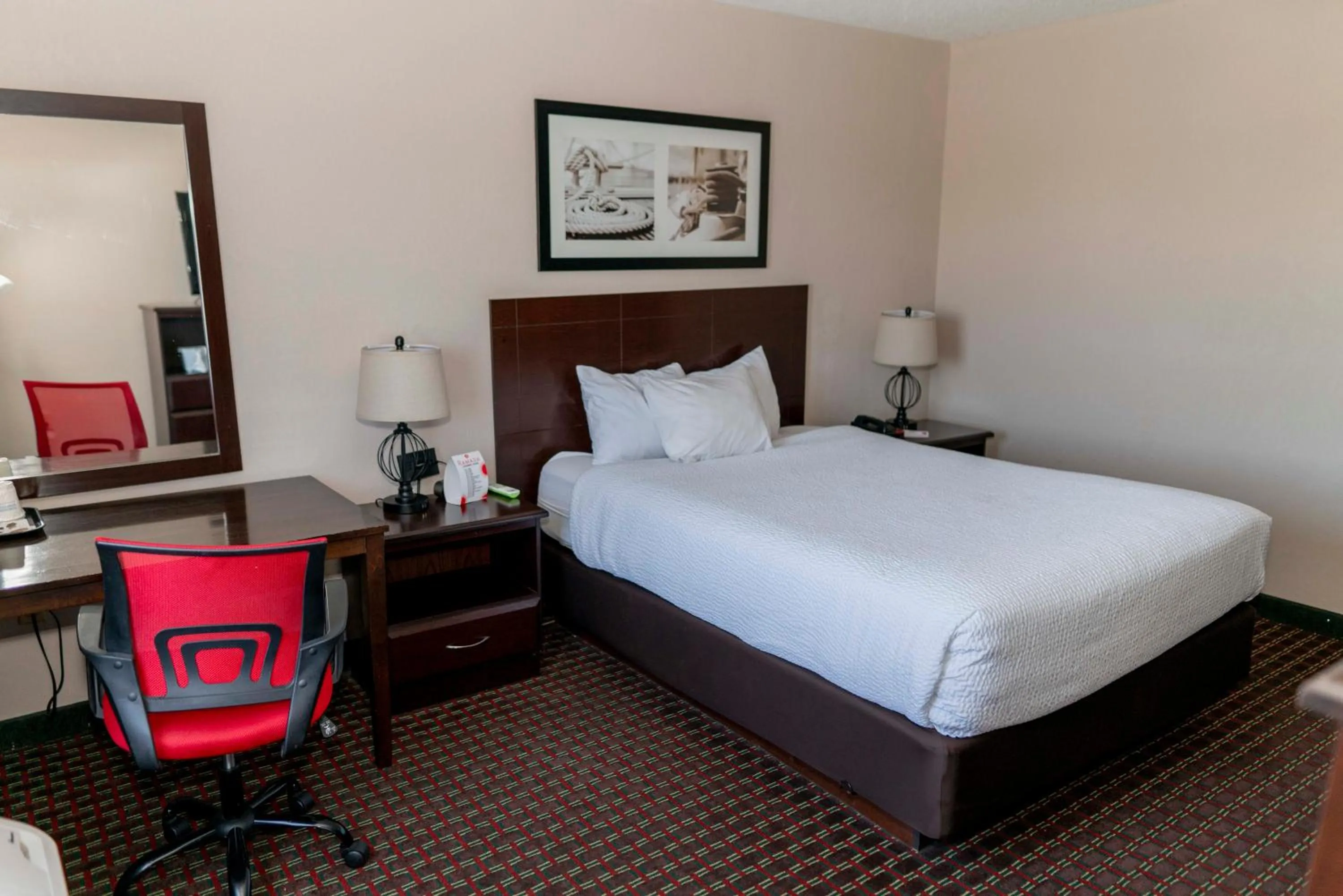 Bed in Ramada by Wyndham Tell City