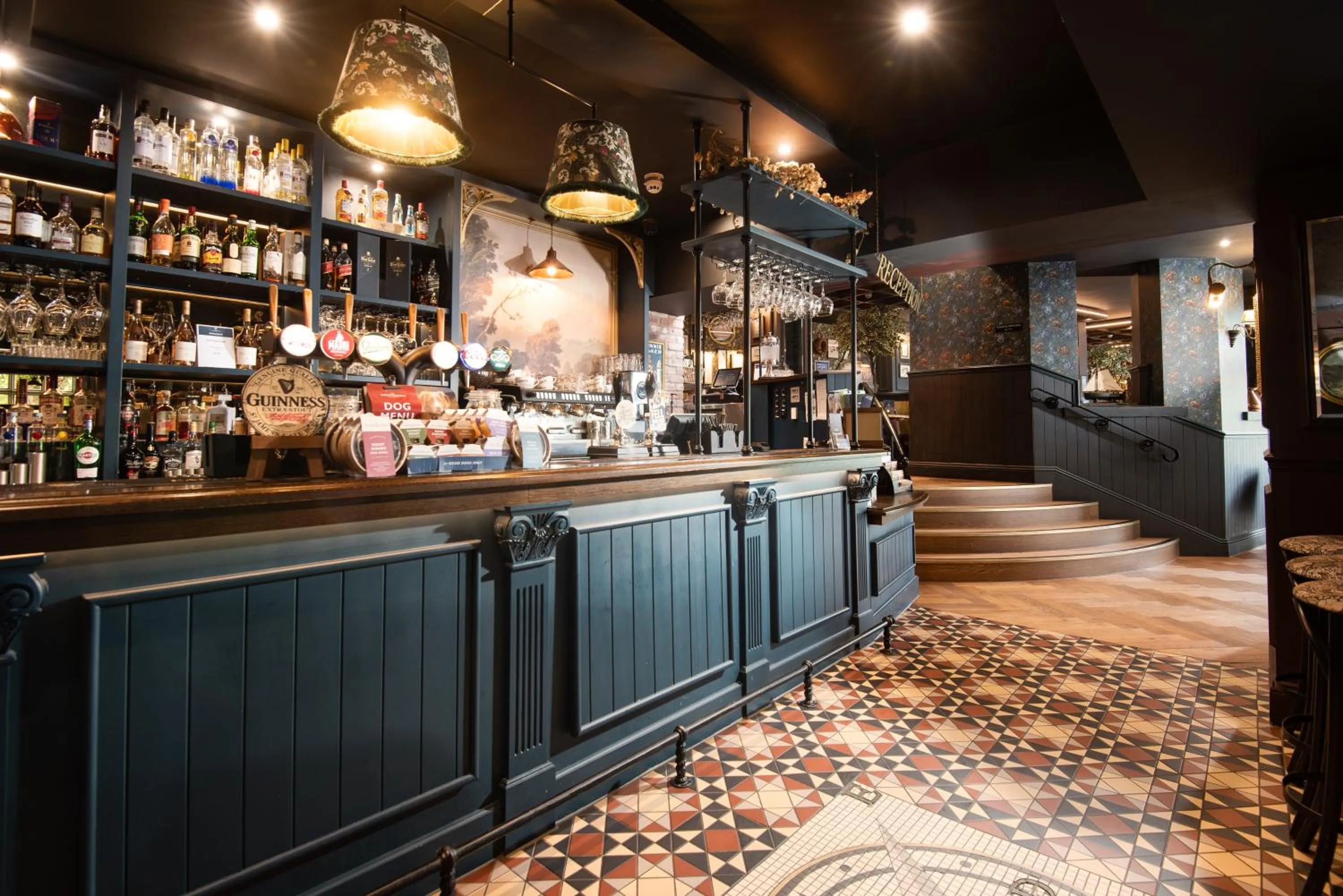 Lounge or bar in The Waterhead Inn- The Inn Collection Group