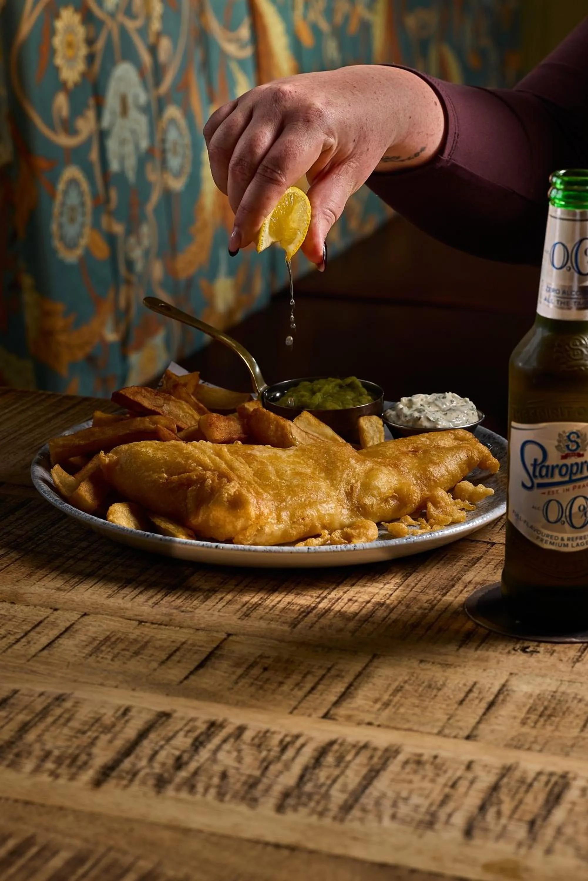 Food and drinks in The Waterhead Inn- The Inn Collection Group