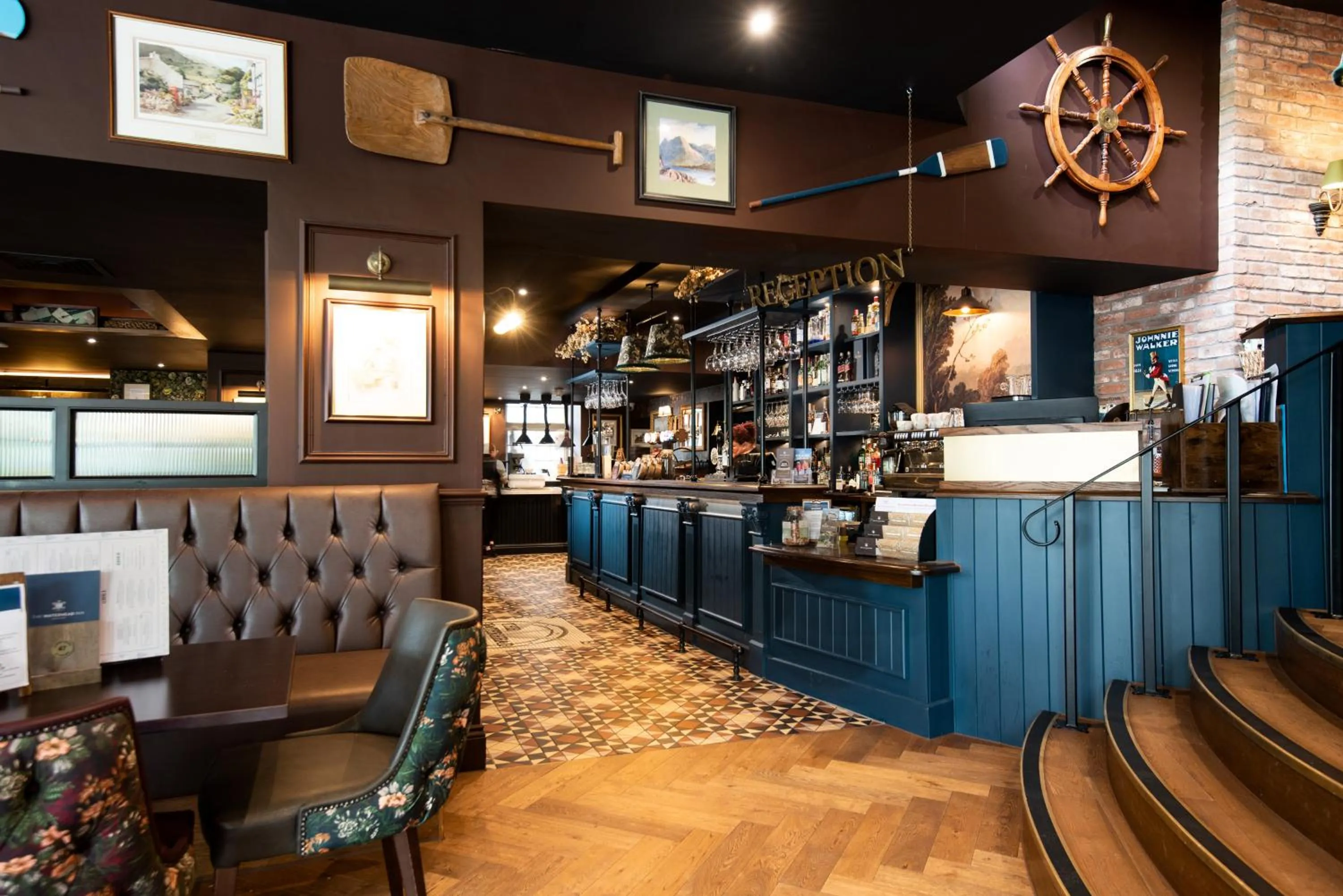 Lobby or reception in The Waterhead Inn- The Inn Collection Group