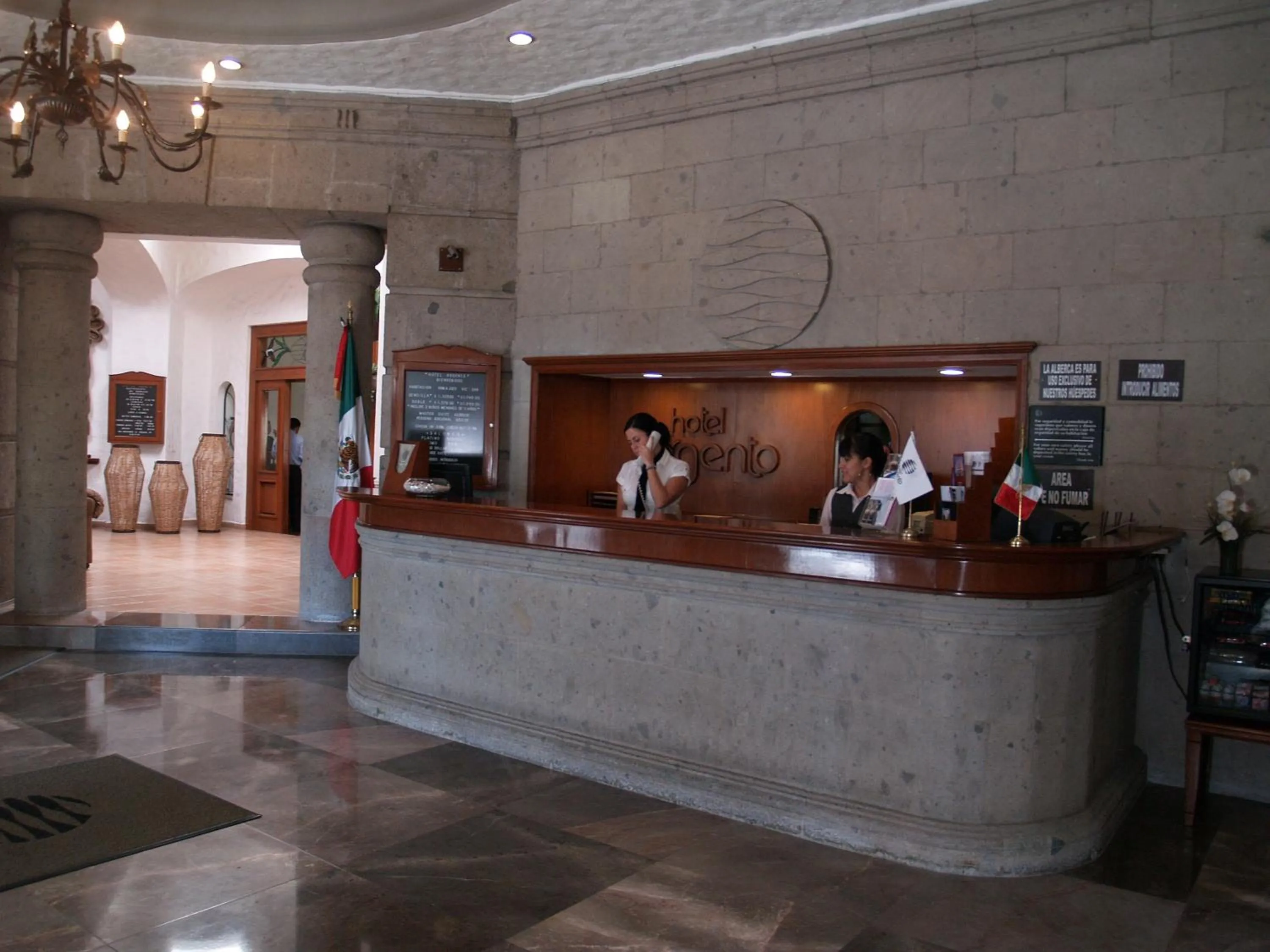 Lobby or reception in Hotel Argento