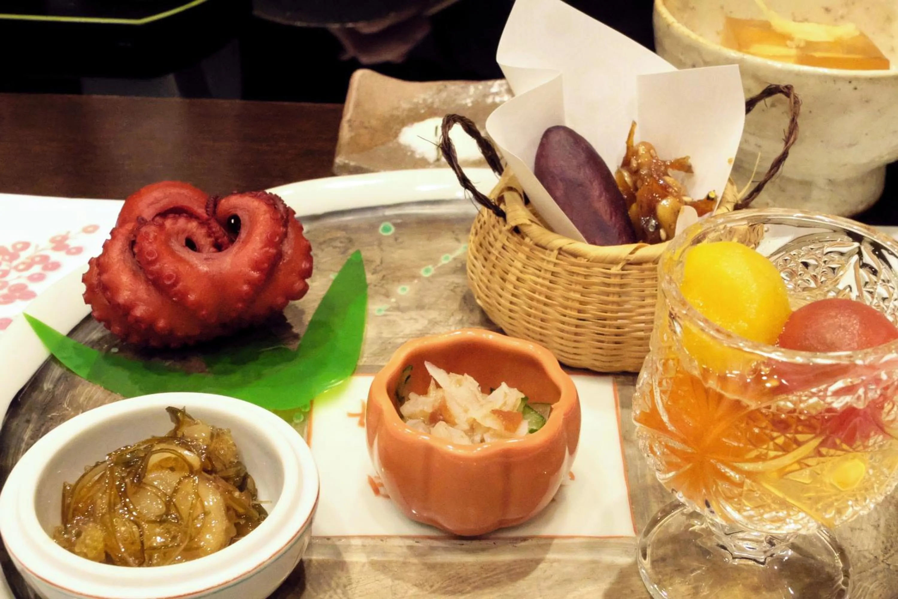 Dinner in Hakone Onsen Sanso Nakamura