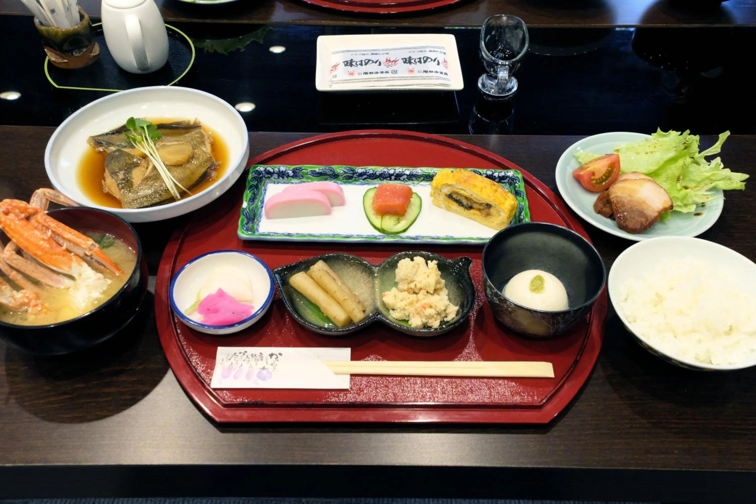 Breakfast in Hakone Onsen Sanso Nakamura
