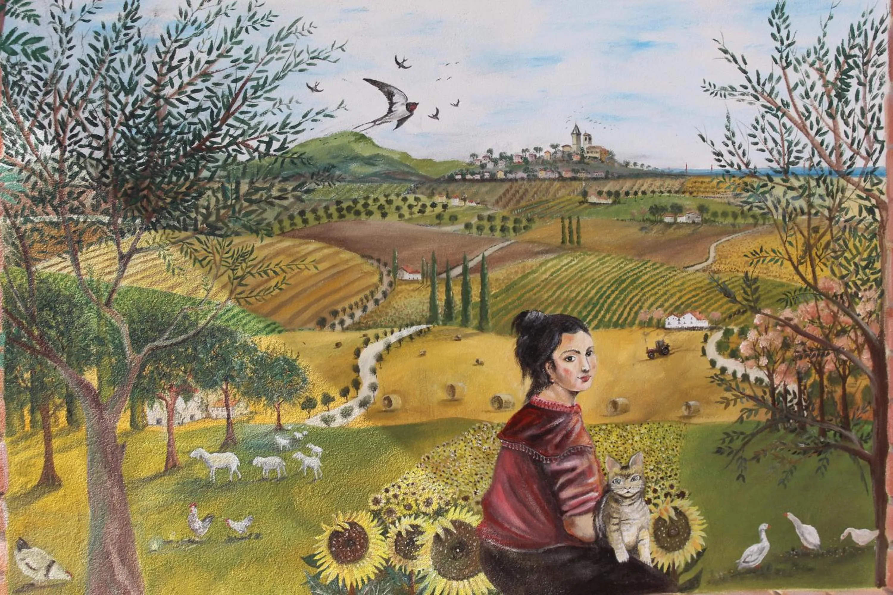 Garden in Villa Lucia B&B