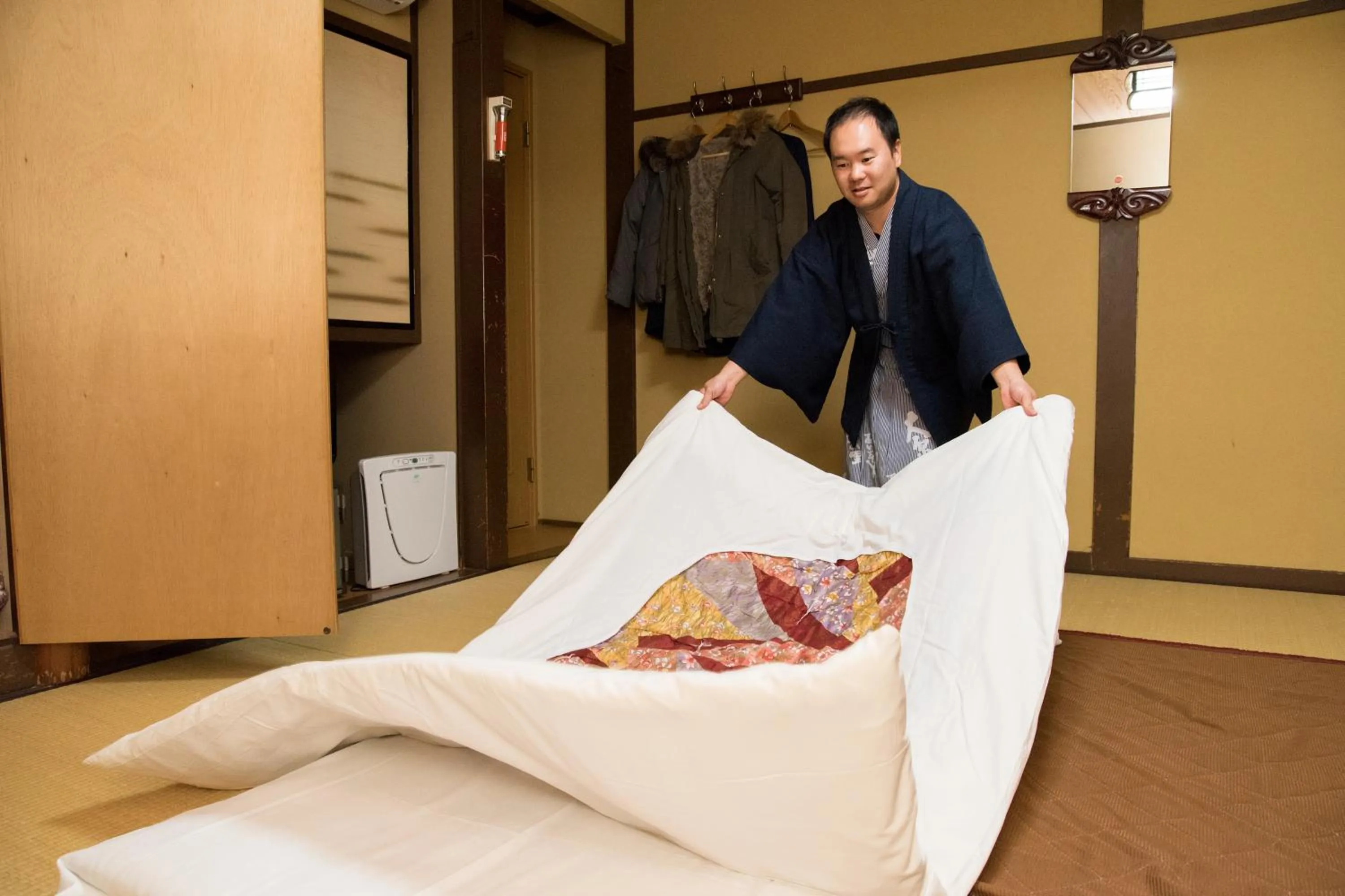 Guests in Kyo no Minshuku Ohara no Sato