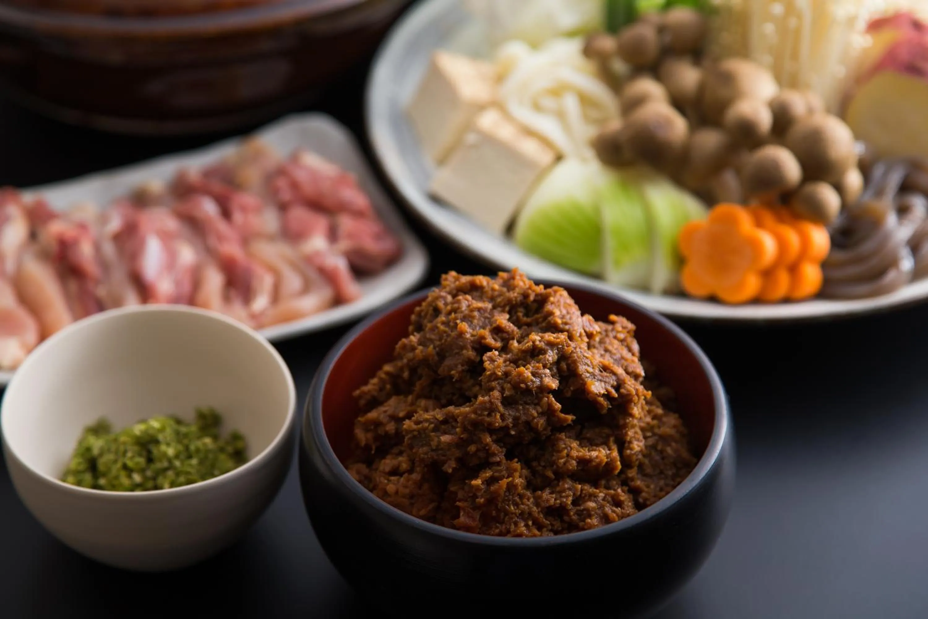 Food close-up in Kyo no Minshuku Ohara no Sato