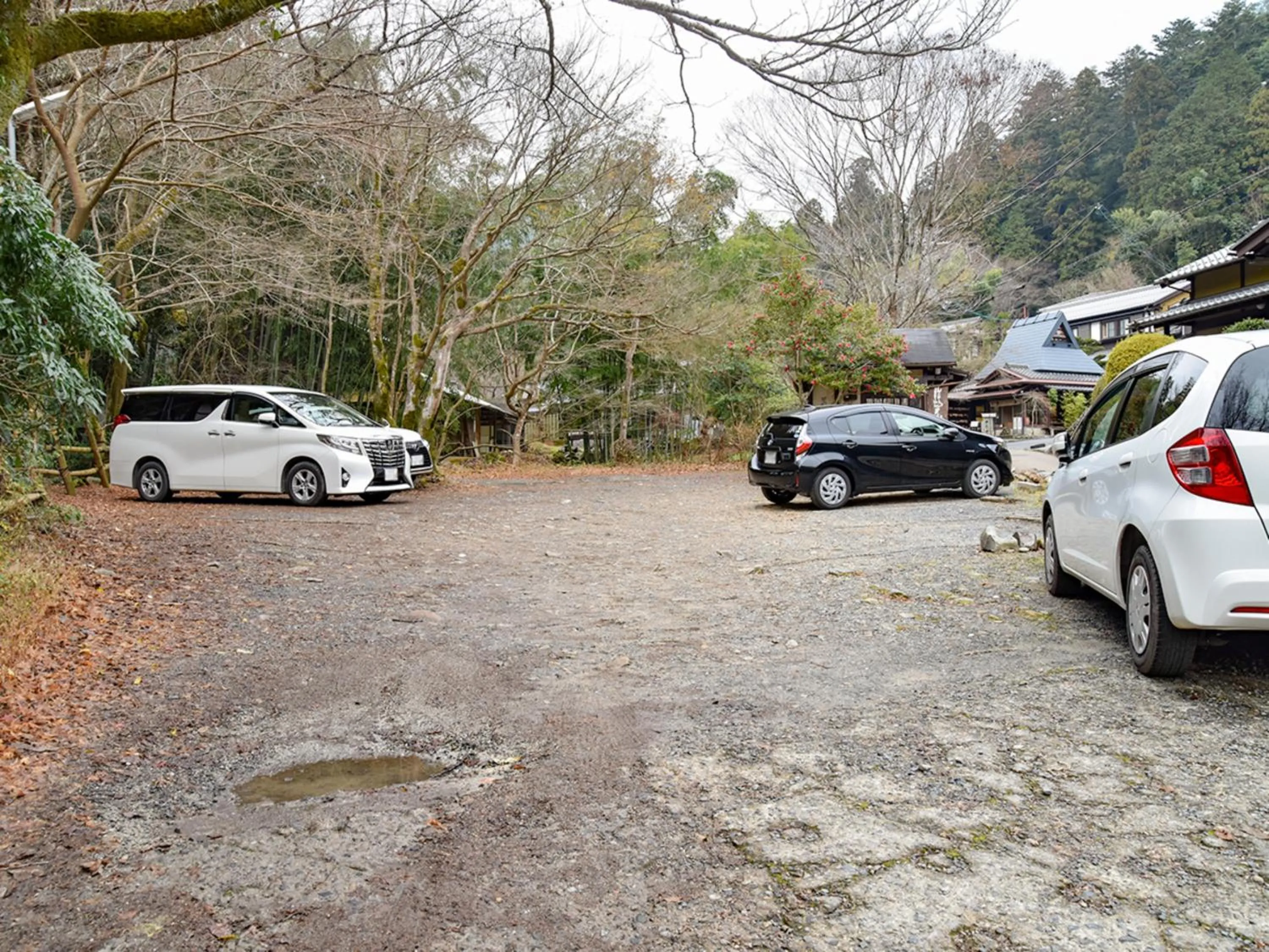 Parking in Kyo no Minshuku Ohara no Sato