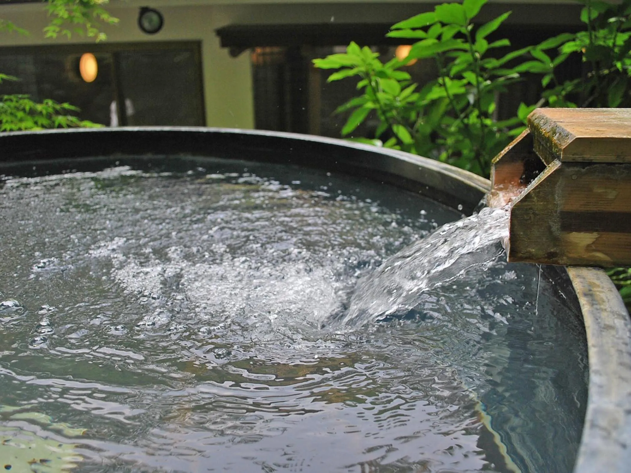 Hot Spring Bath in Kyo no Minshuku Ohara no Sato
