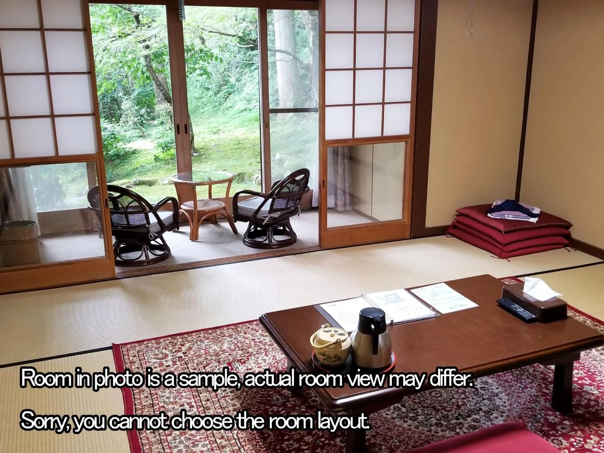 Photo of the whole room in Kyo no Minshuku Ohara no Sato