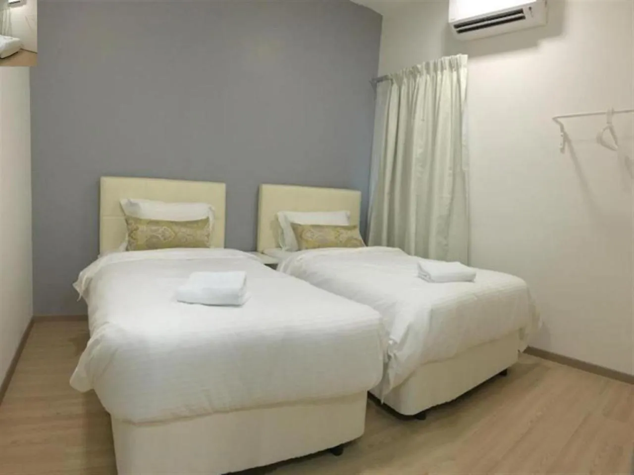 Bed in Alami Garden Hotel