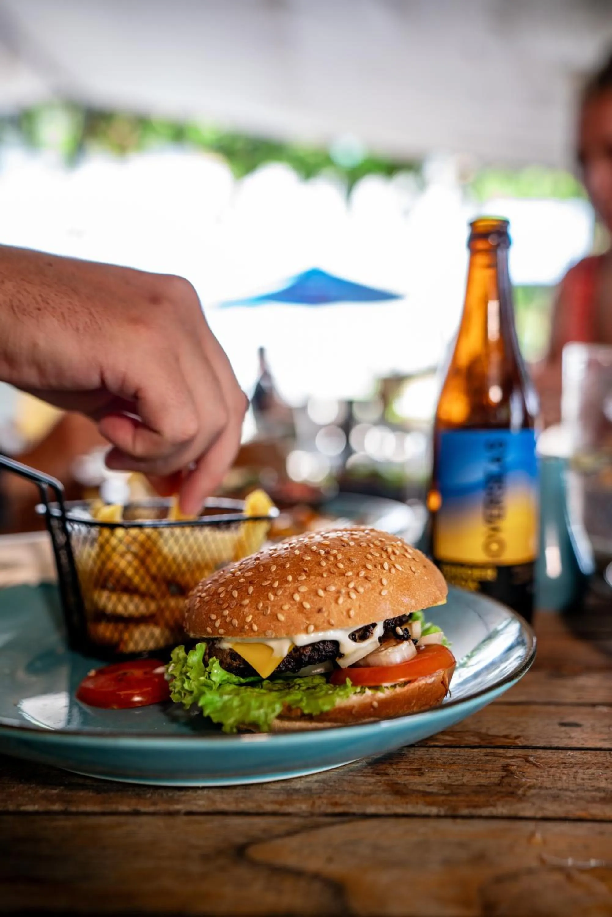 Restaurant/places to eat in Manta Dive Gili Trawangan Resort