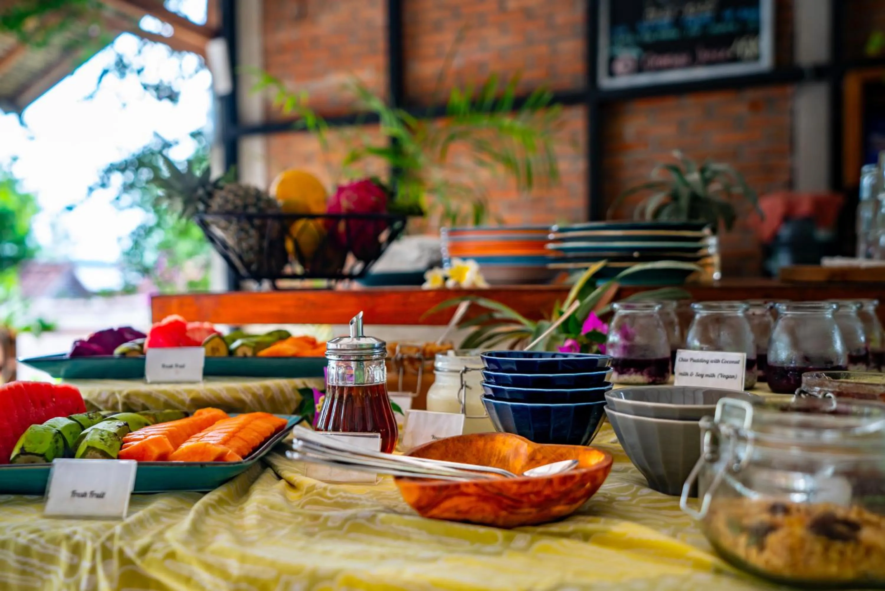 Breakfast in Manta Dive Gili Trawangan Resort