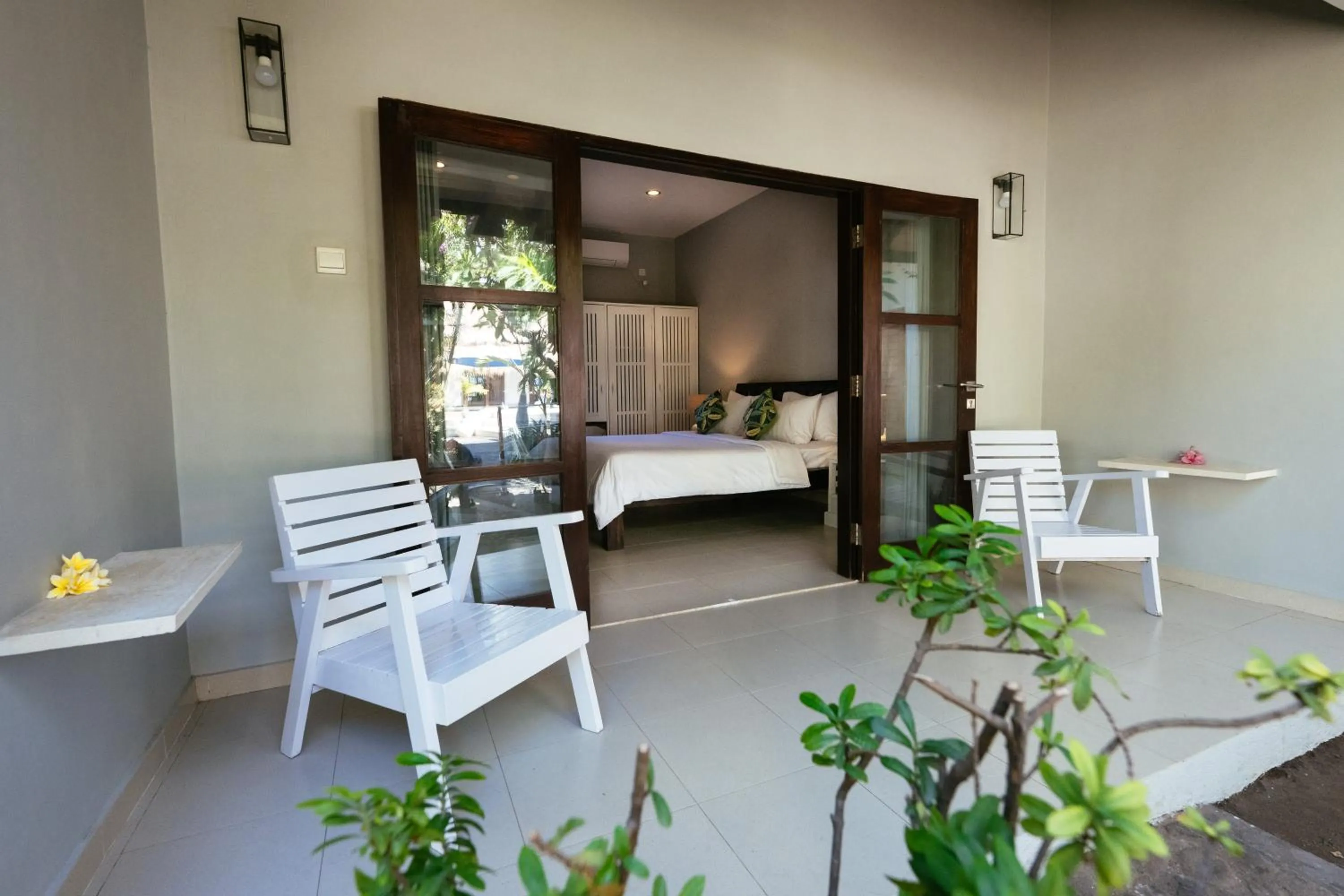 Facade/entrance in Manta Dive Gili Trawangan Resort