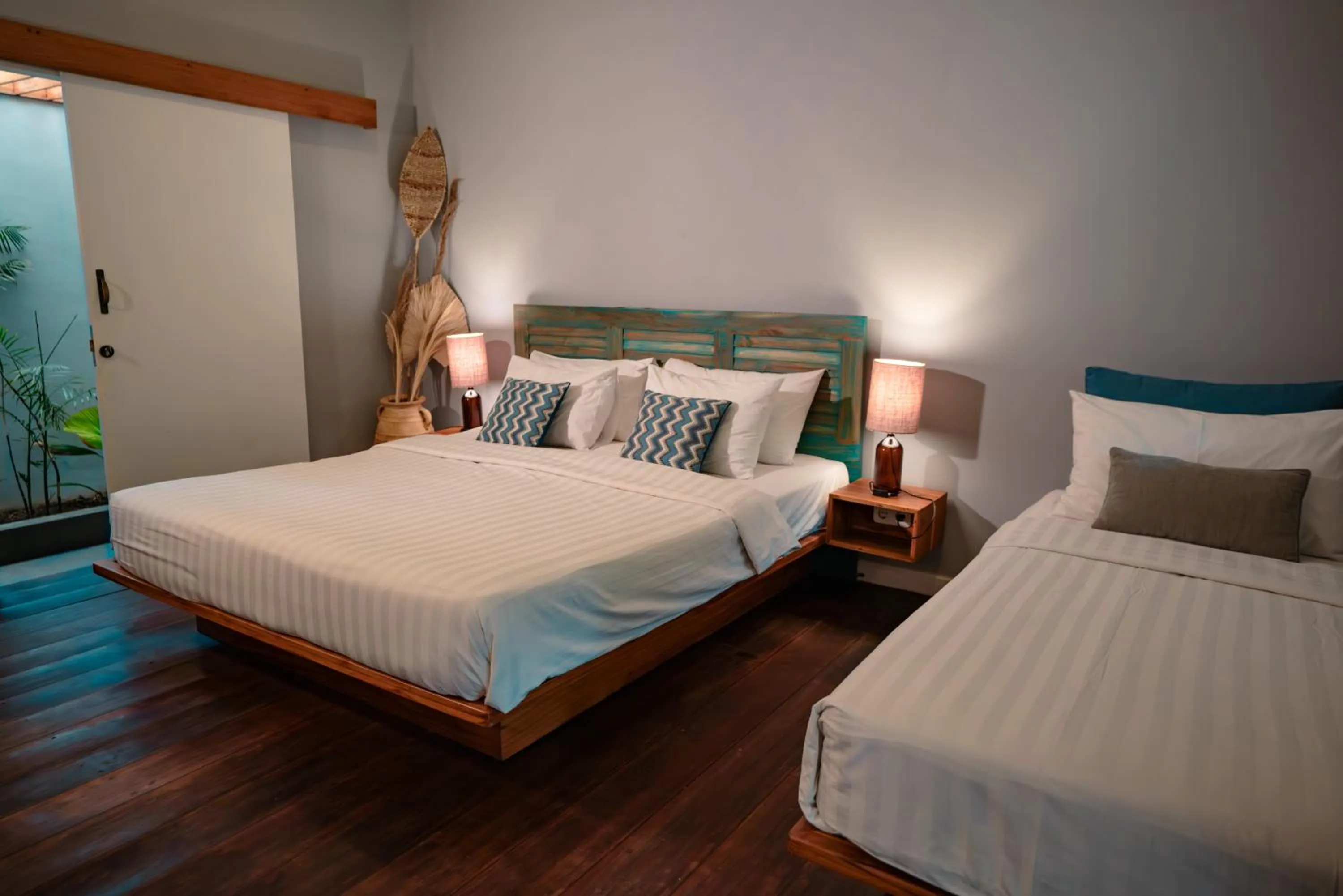 Decorative detail, Bed in Manta Dive Gili Trawangan Resort