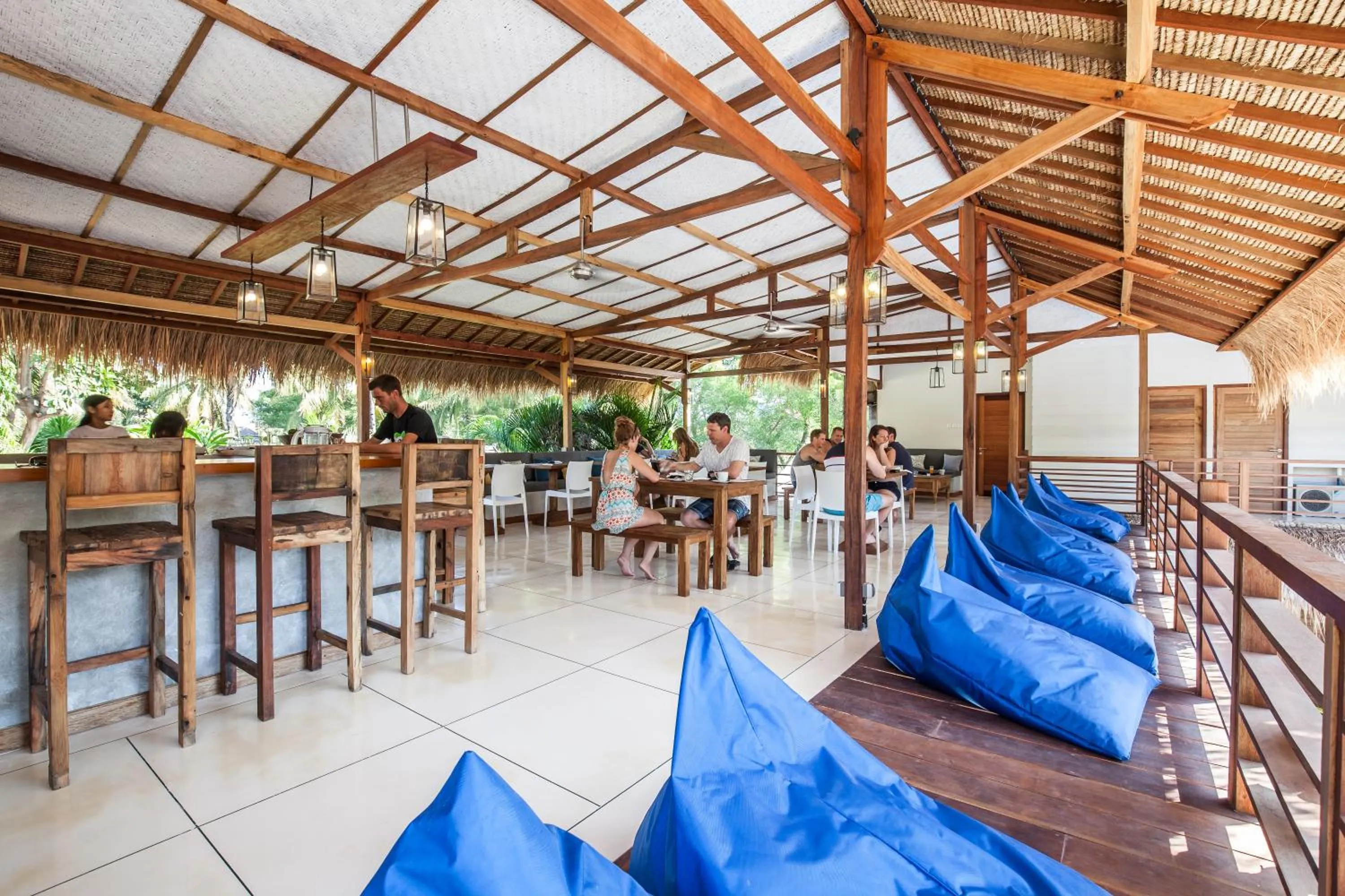 Restaurant/places to eat in Manta Dive Gili Trawangan Resort