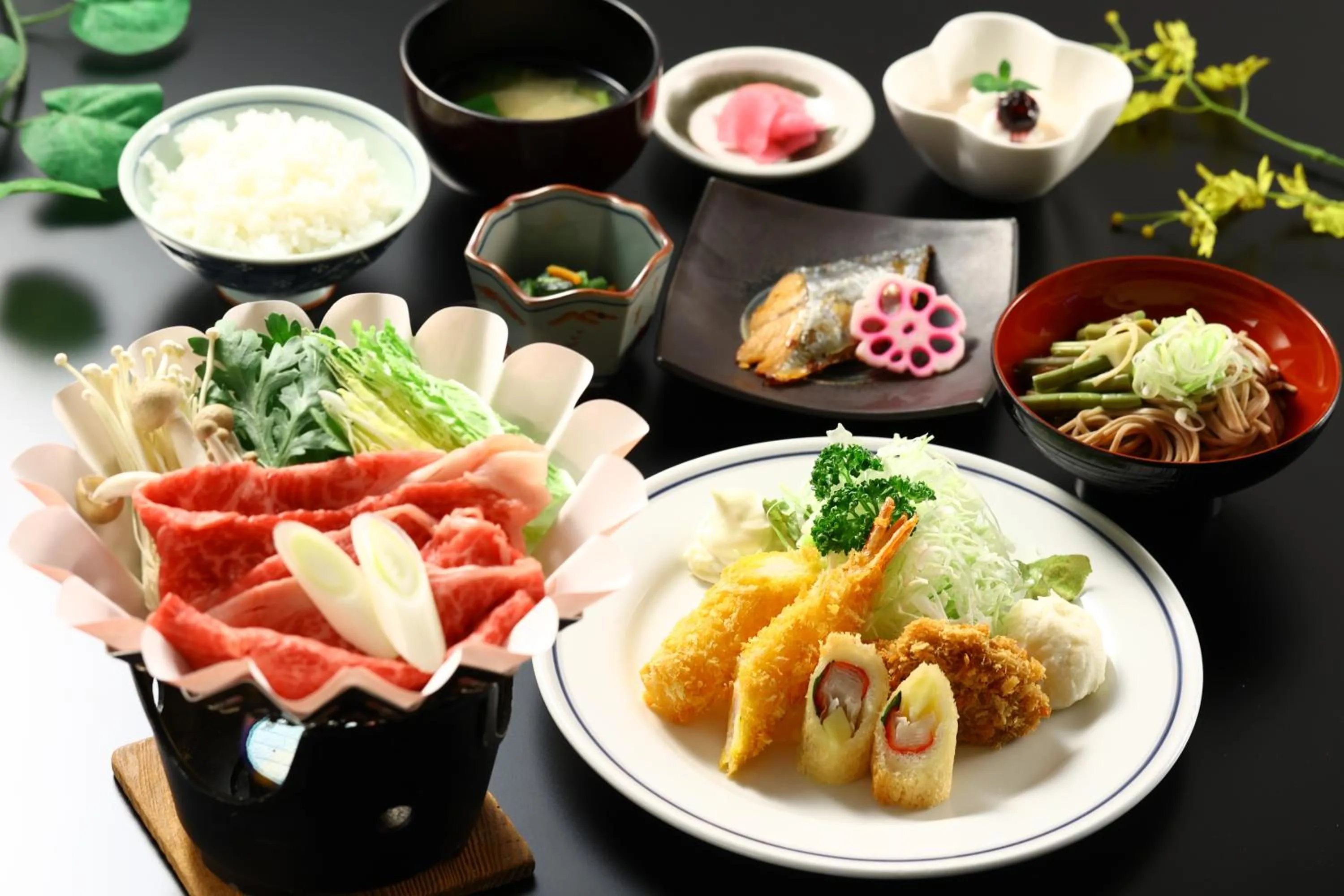 Food in Hotel Sunplaza Tsugaike