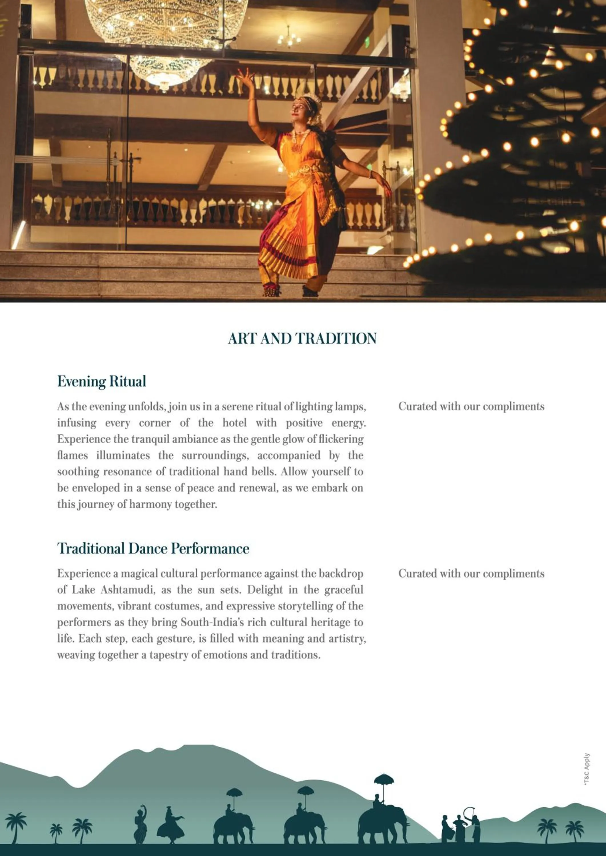 Entertainment in The Leela Ashtamudi, A Raviz Hotel