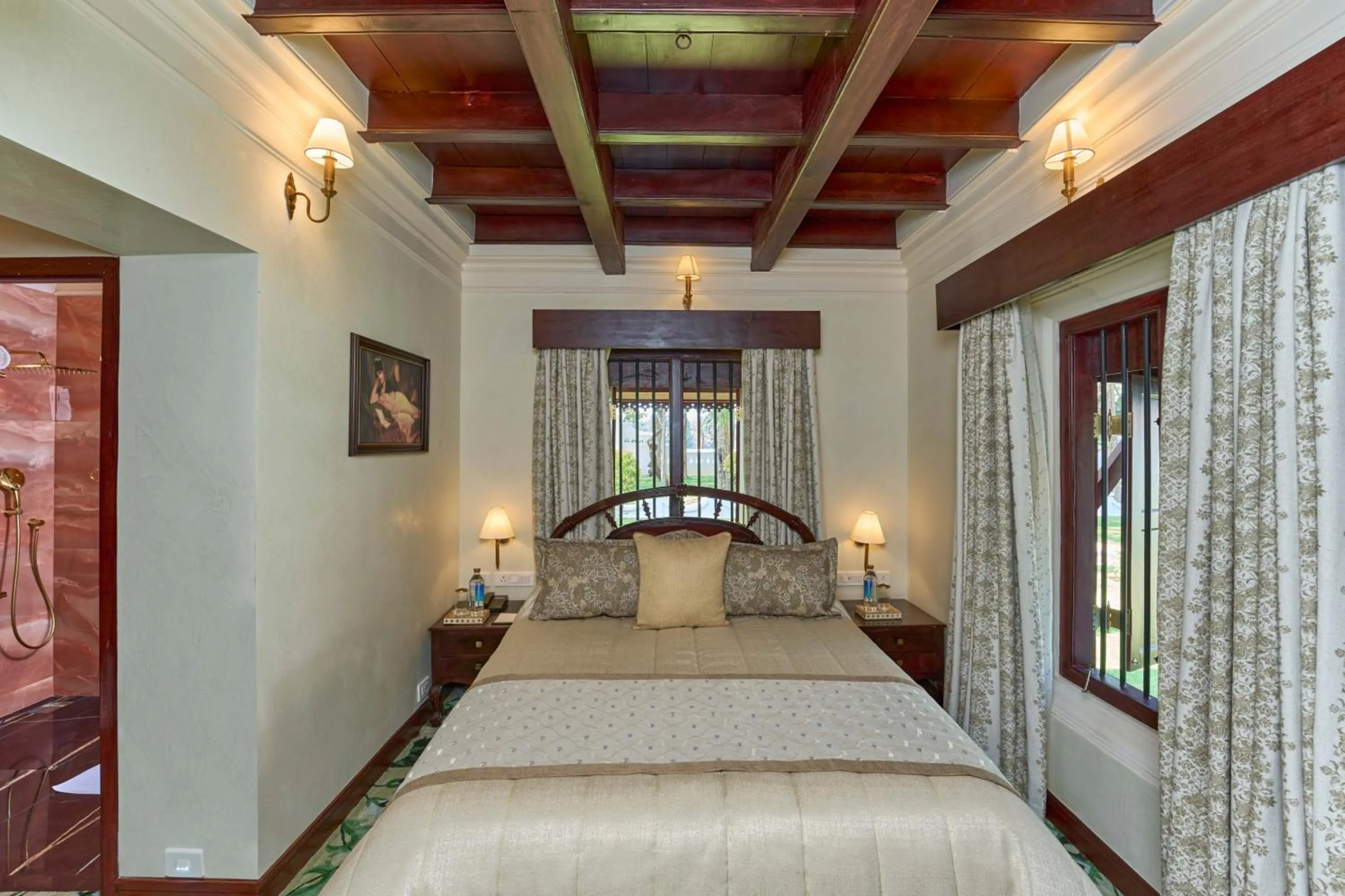 Bedroom, Bed in The Leela Ashtamudi, A Raviz Hotel