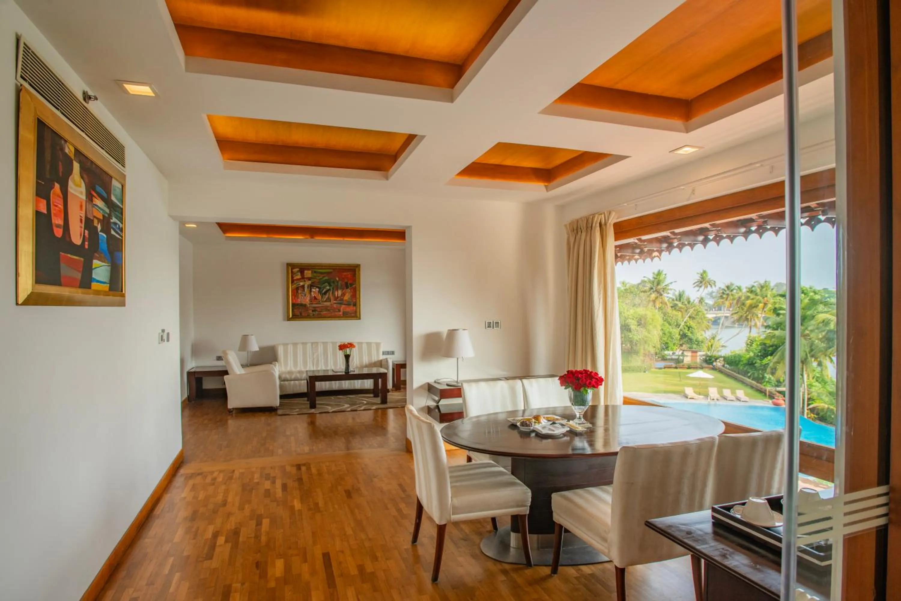 View (from property/room) in The Leela Ashtamudi, A Raviz Hotel