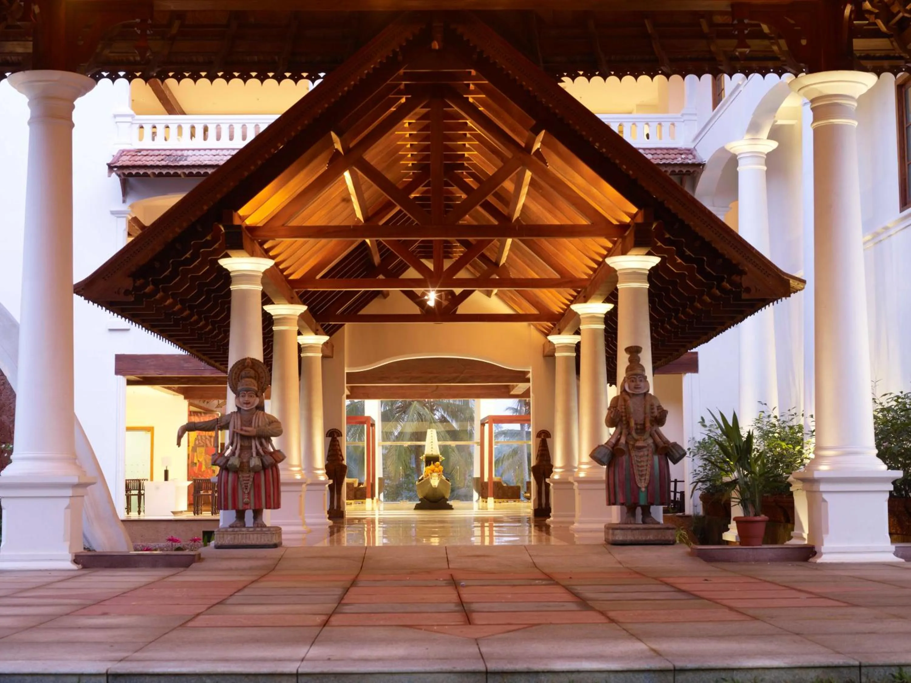 Facade/entrance in The Leela Ashtamudi, A Raviz Hotel