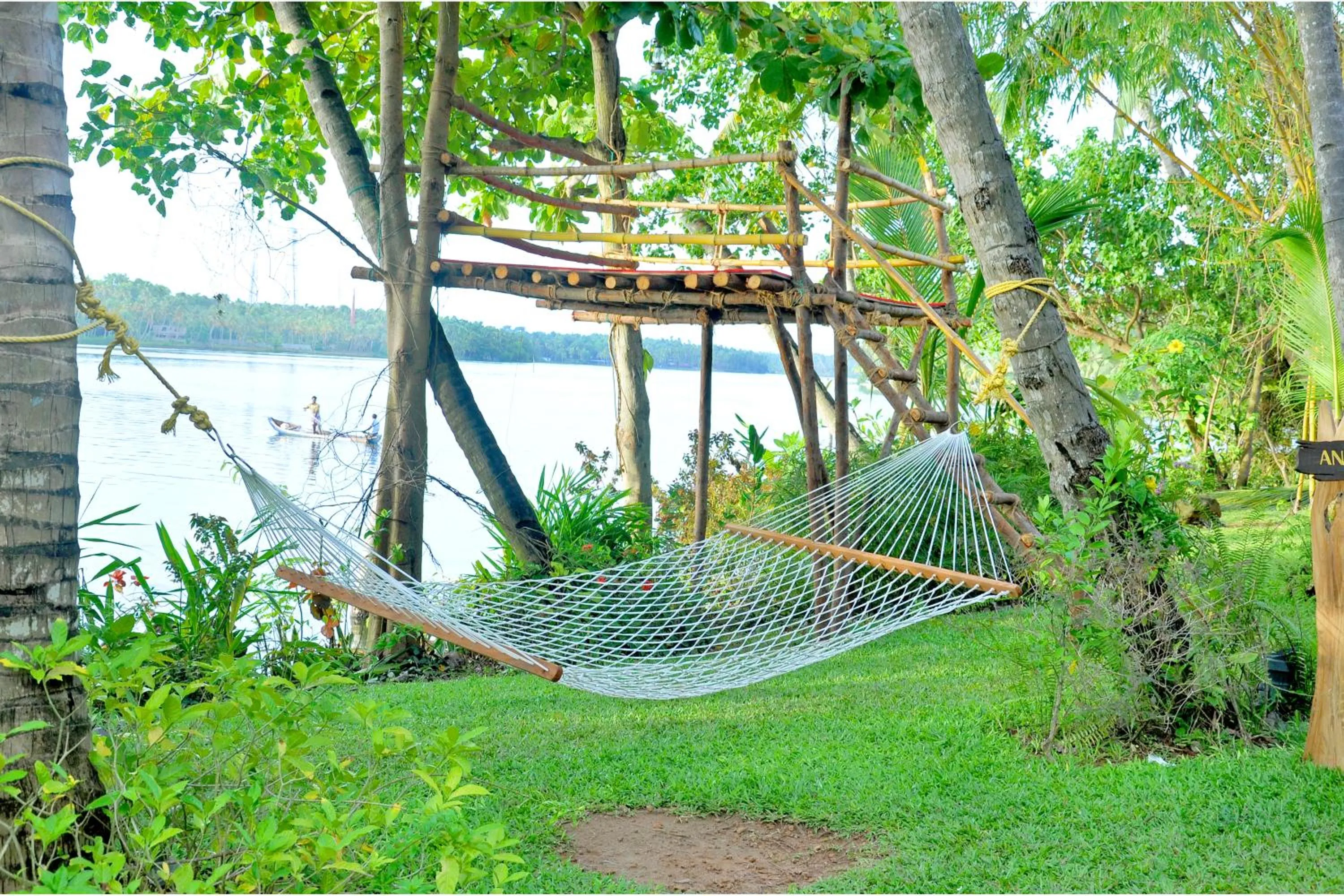 Garden in The Leela Ashtamudi, A Raviz Hotel