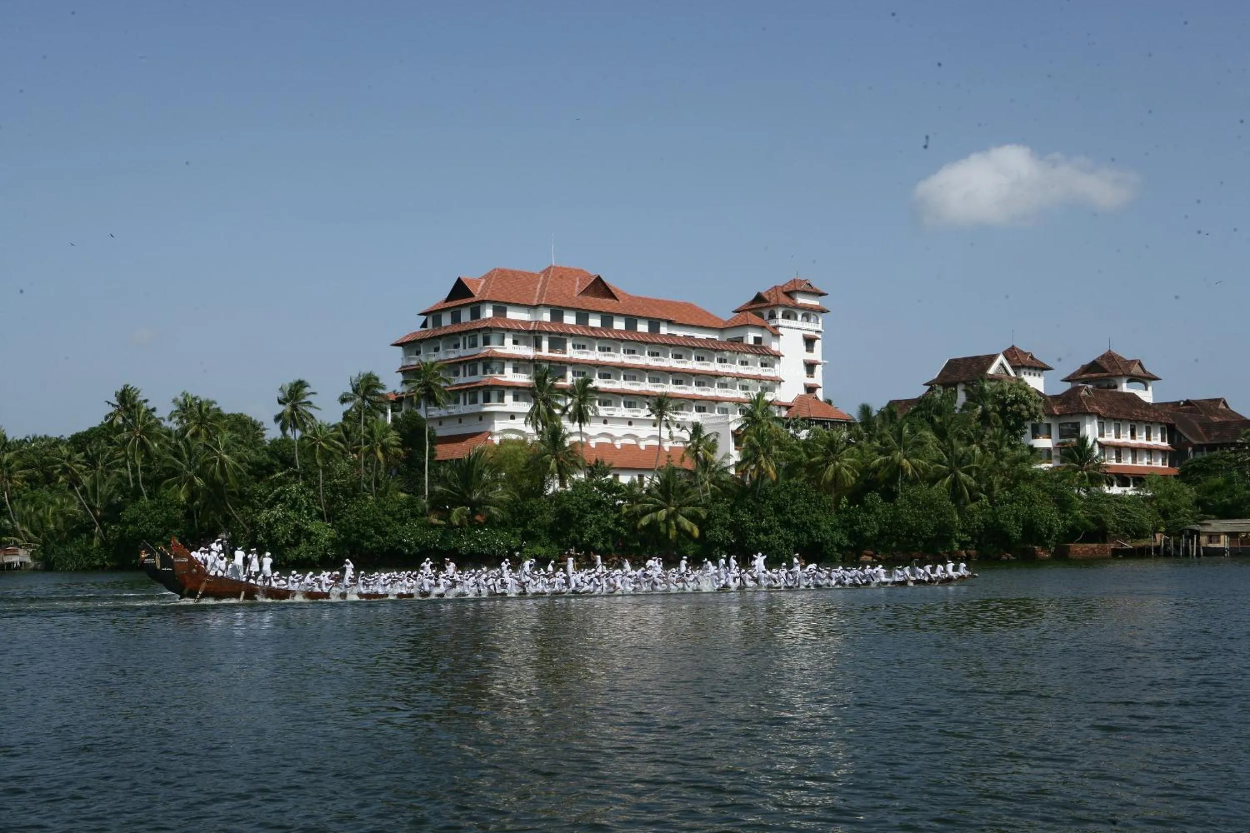 Facade/entrance in The Leela Ashtamudi, A Raviz Hotel