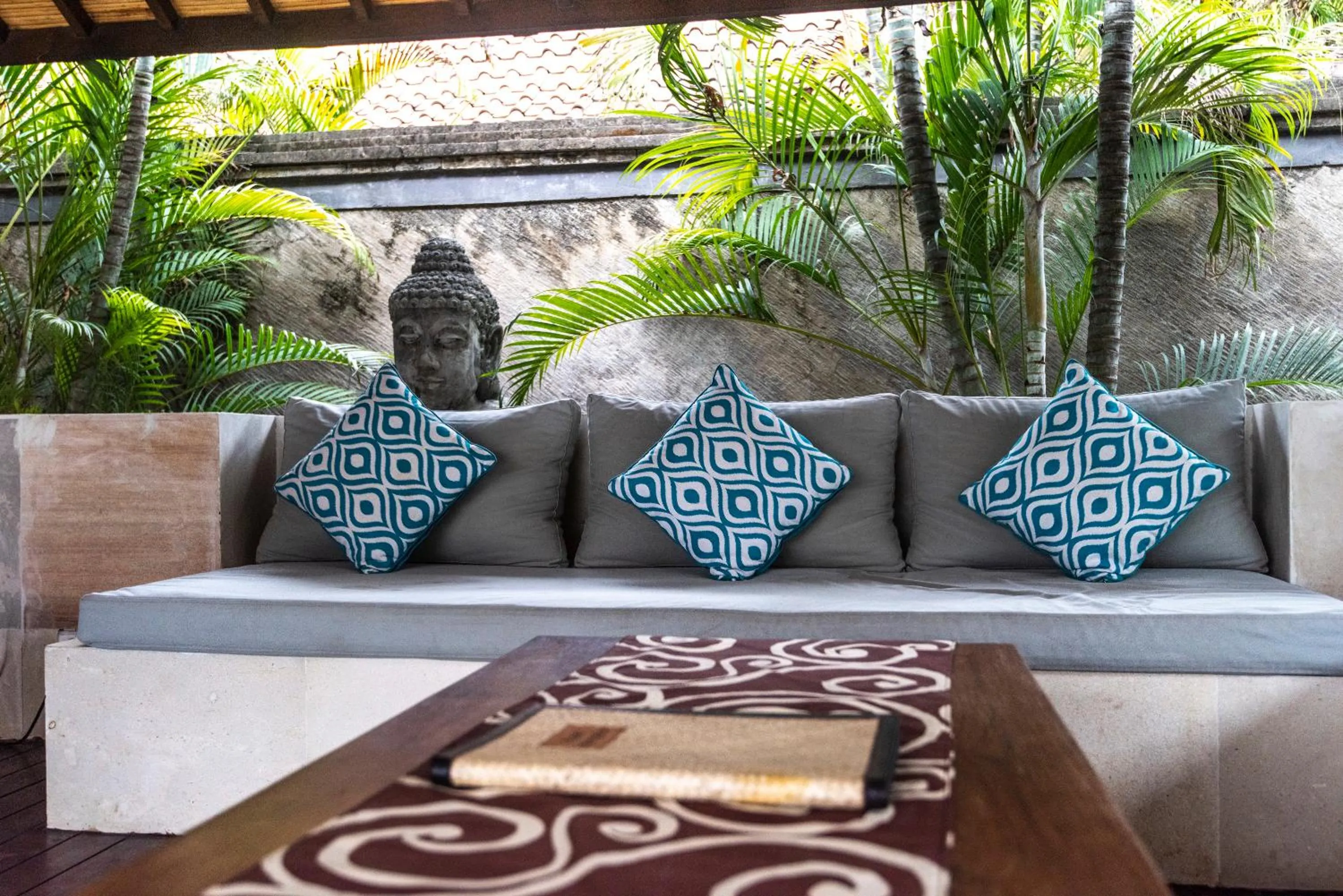Living room in Gili Villas