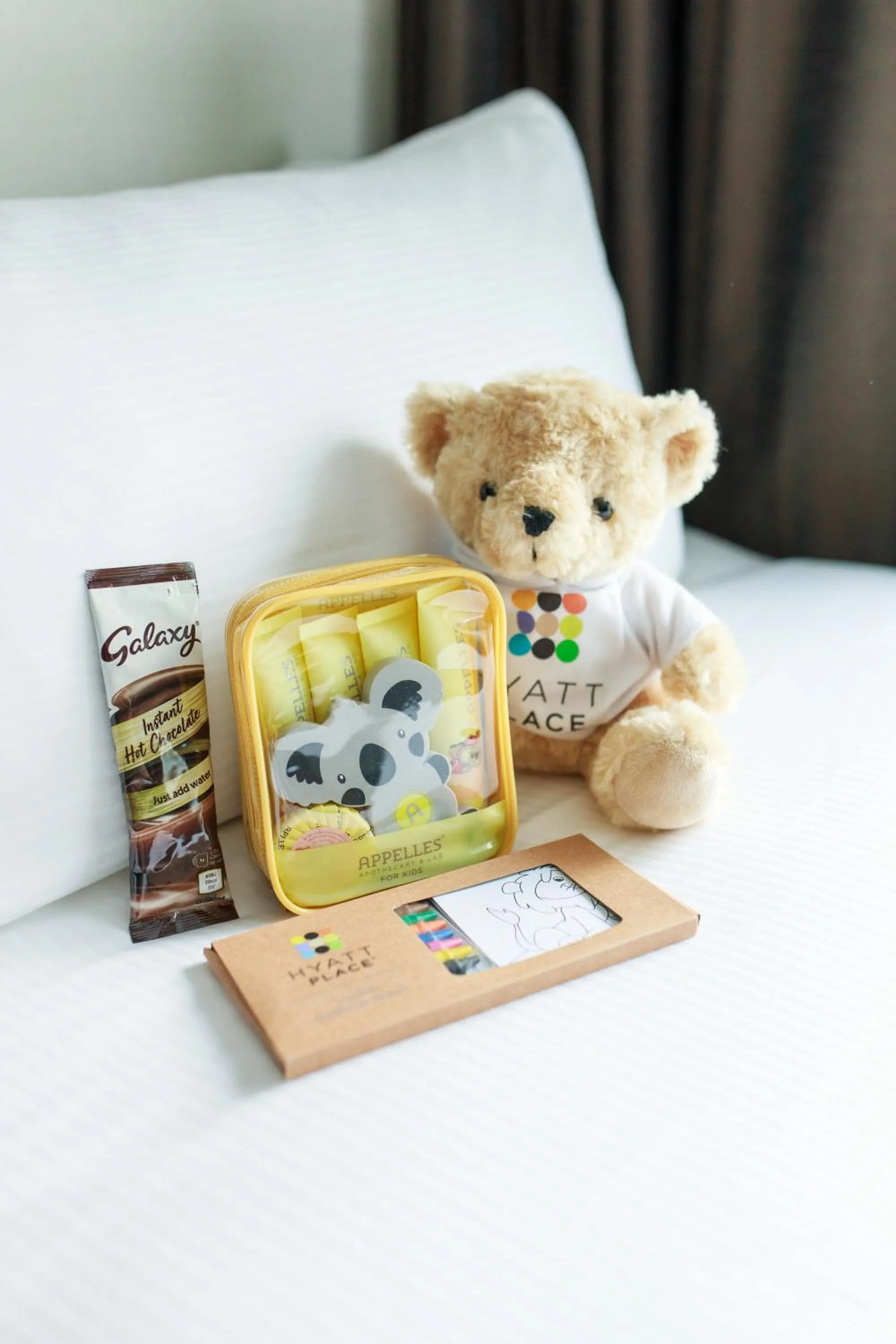 Bed in Hyatt Place London Heathrow Airport