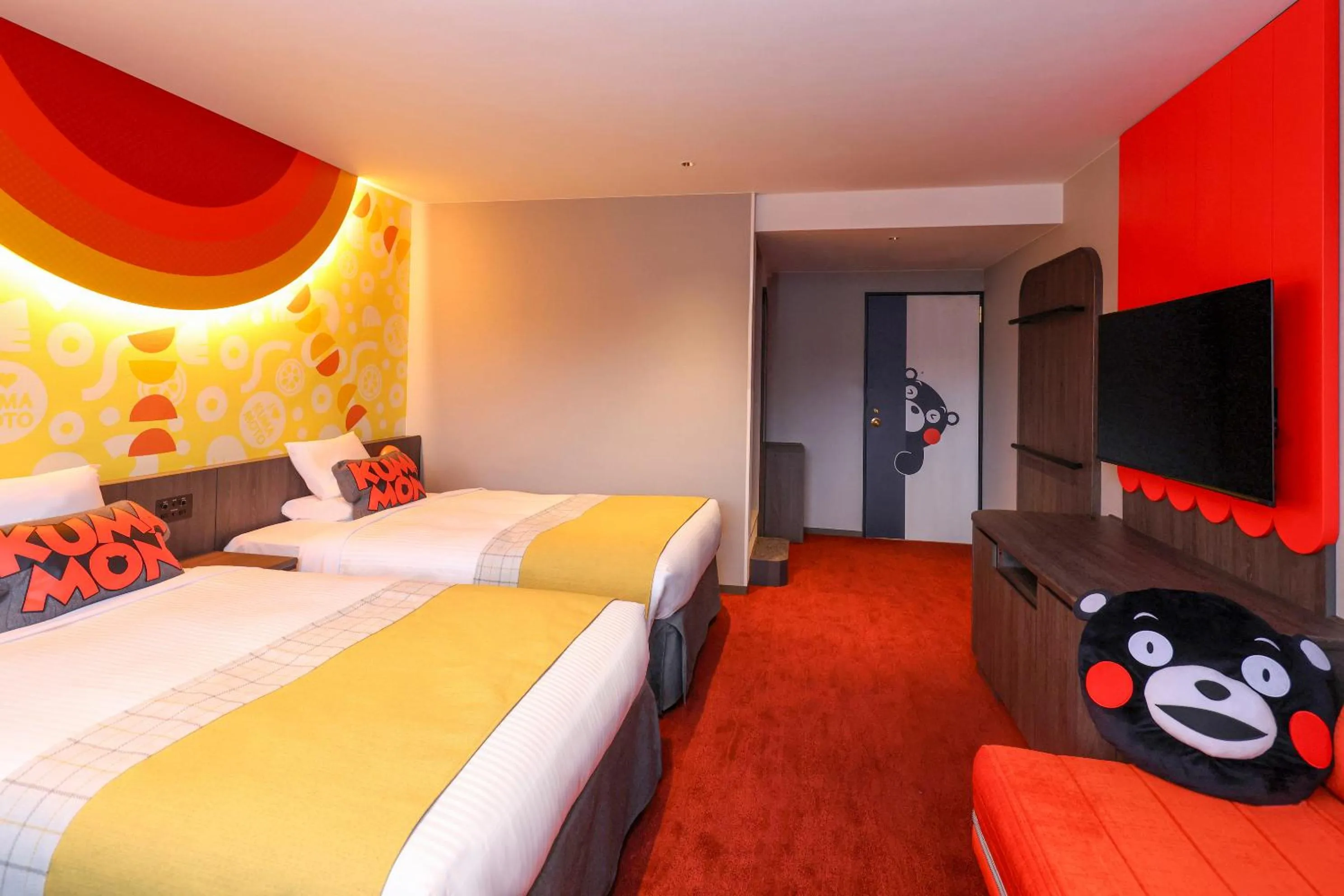 Photo of the whole room, Bed in Hotel Aso No Tsukasa