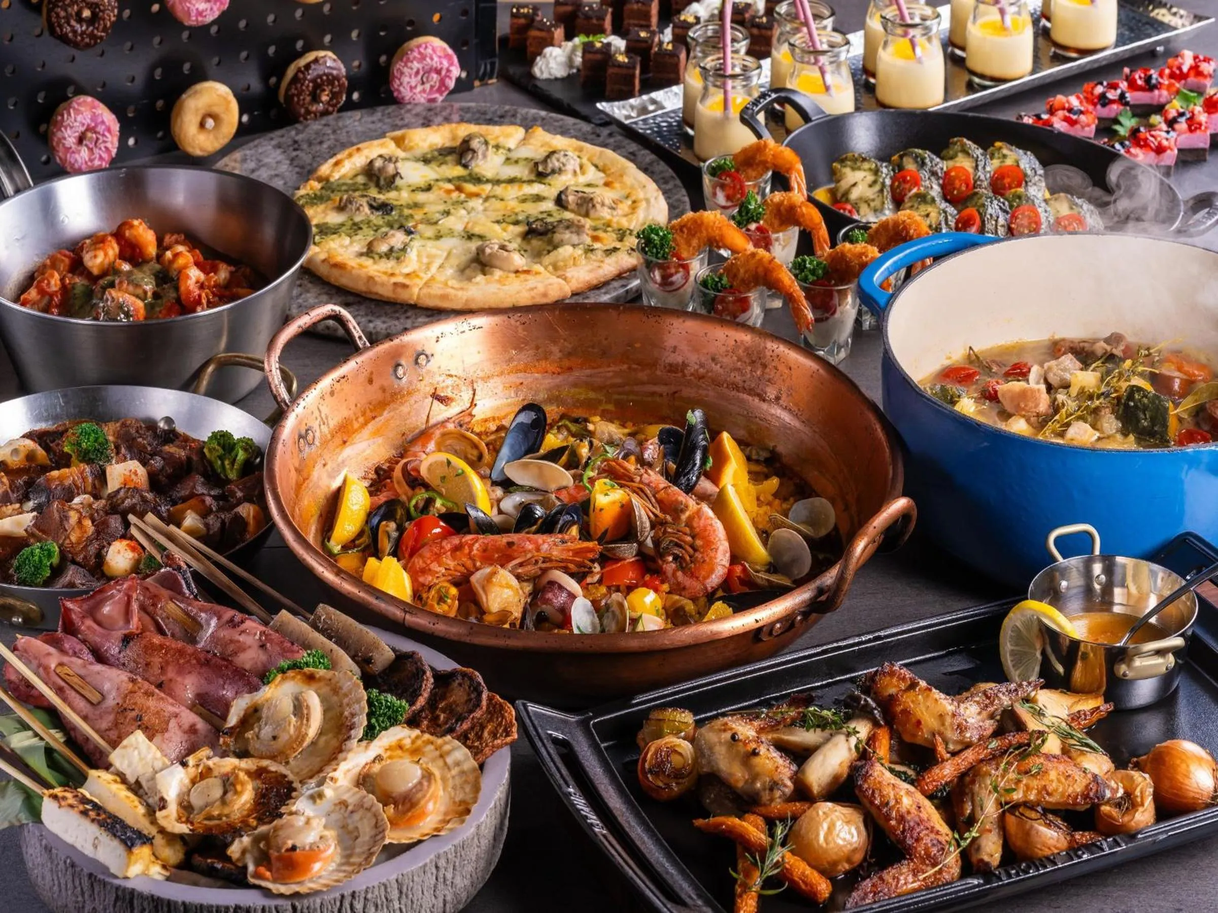 Dinner in Kamenoi Hotel Aso Park Resort