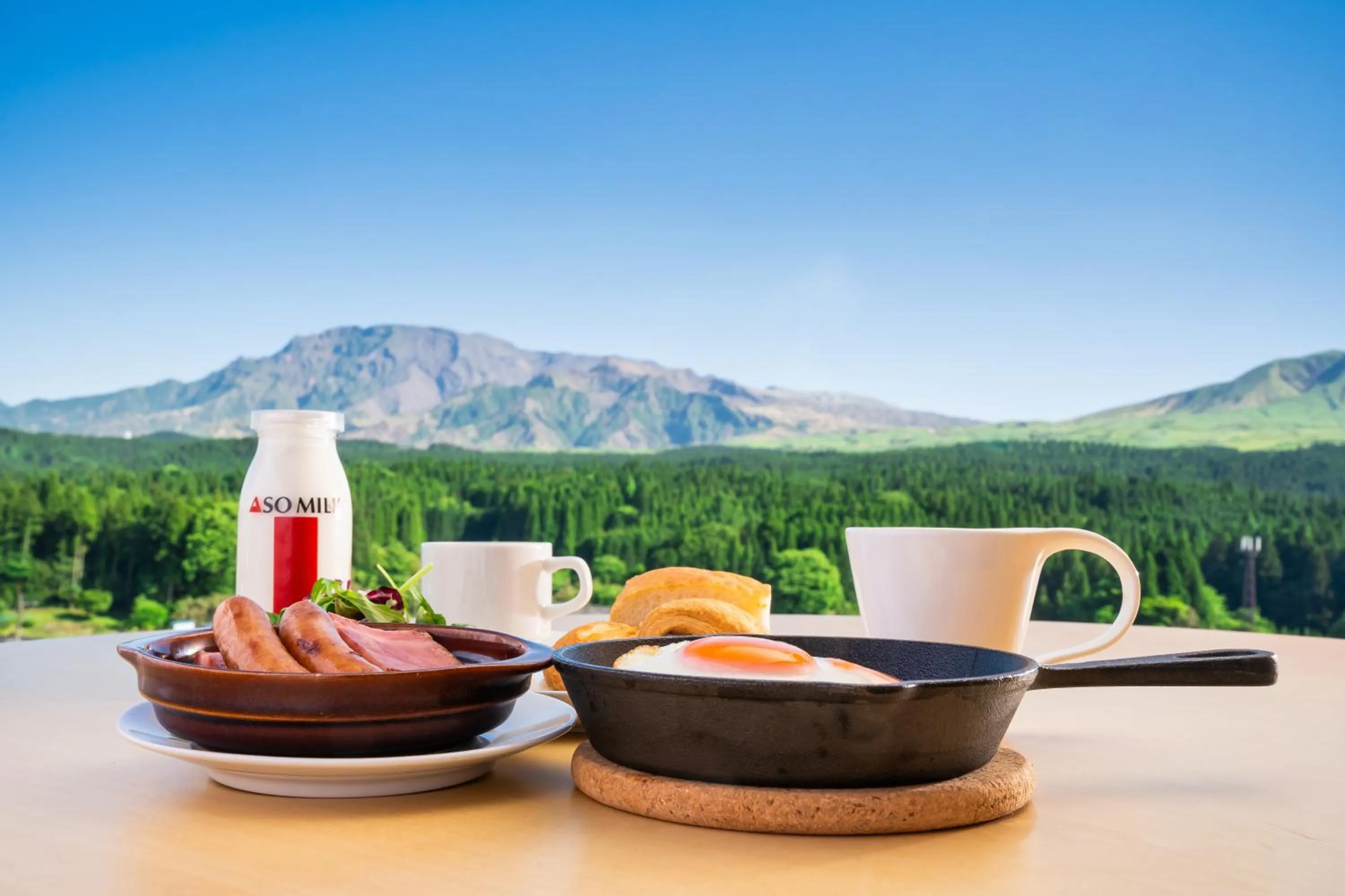 Breakfast in Hotel Aso No Tsukasa