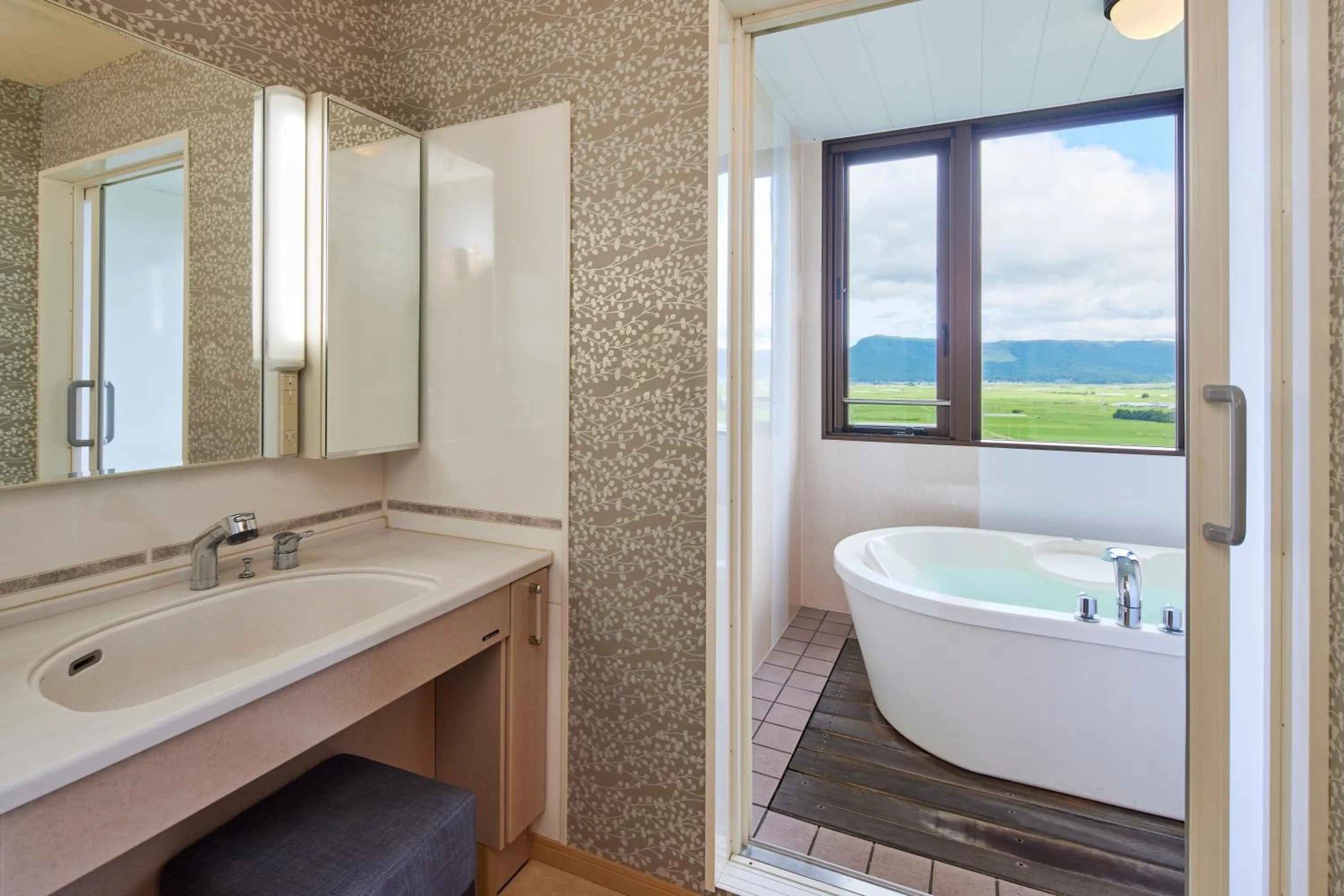 Bathroom in Hotel Aso No Tsukasa